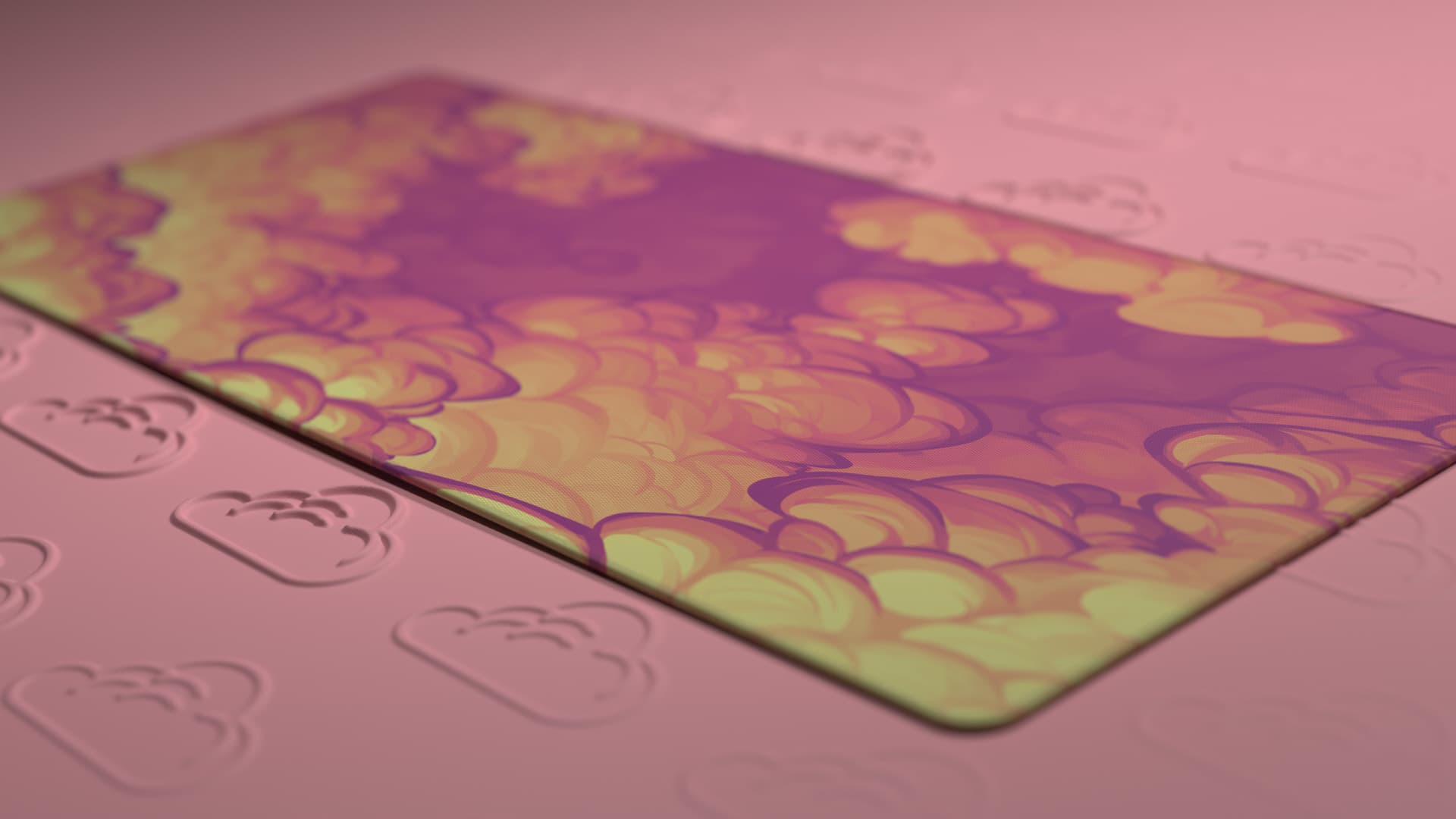 Cloudscape Deskmats | 5 different colors | April 2 to May 2 image 3