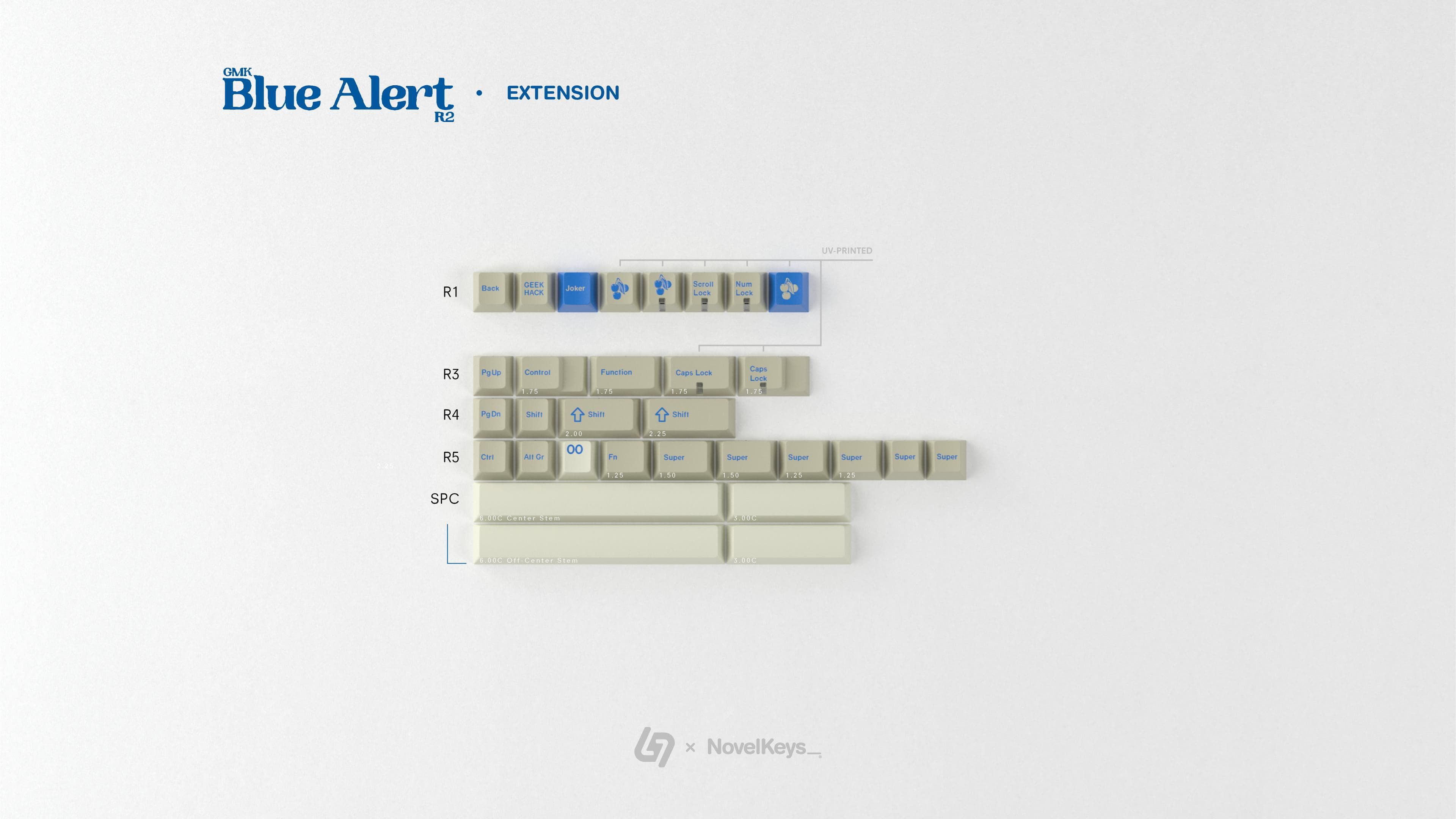 GMK Blue Alert R2 - Preorder runs Sep 6-27, 2024 image 3