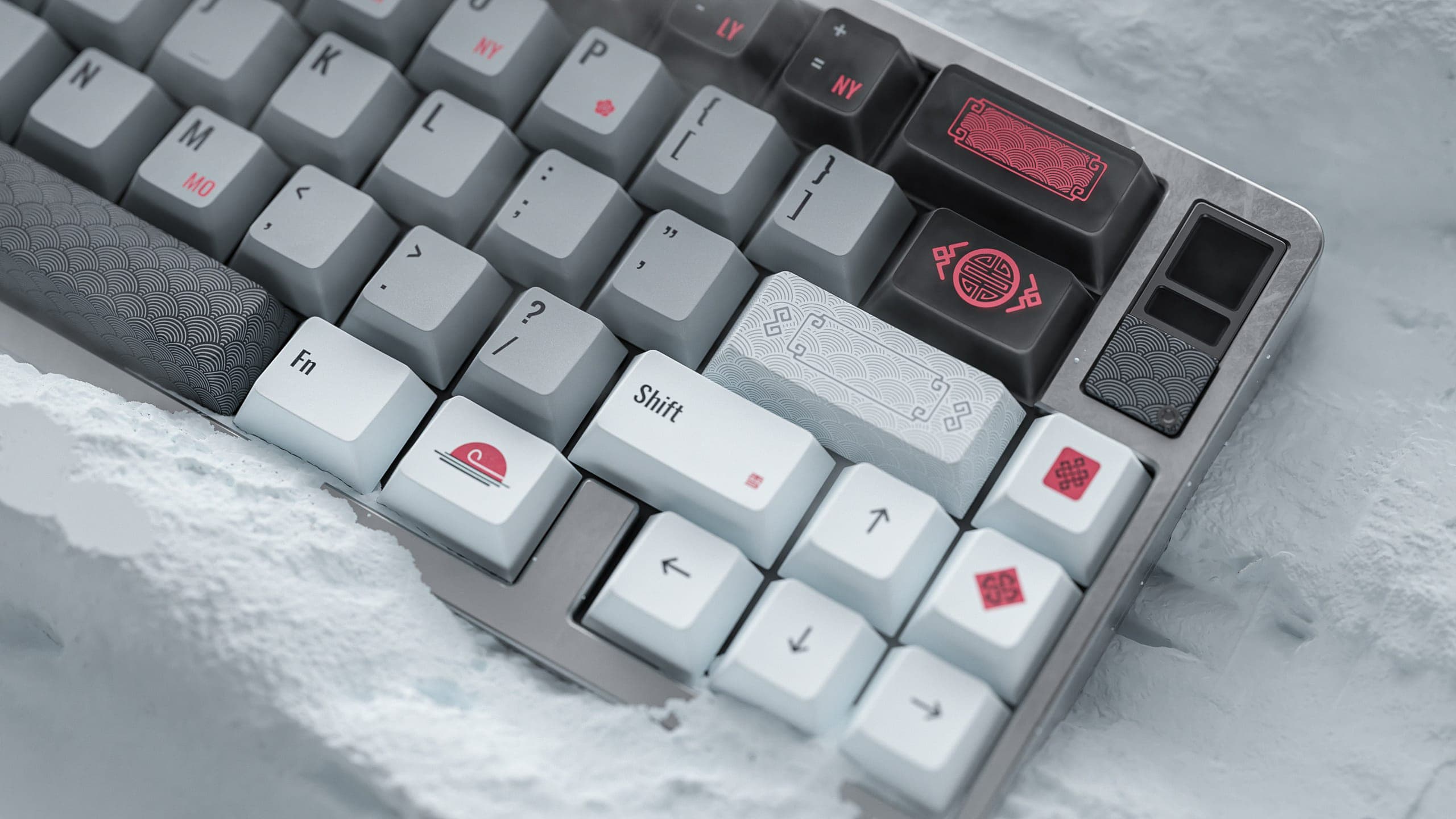 ALOHAKB AUSICIOUS SNOW Keycaps image 20