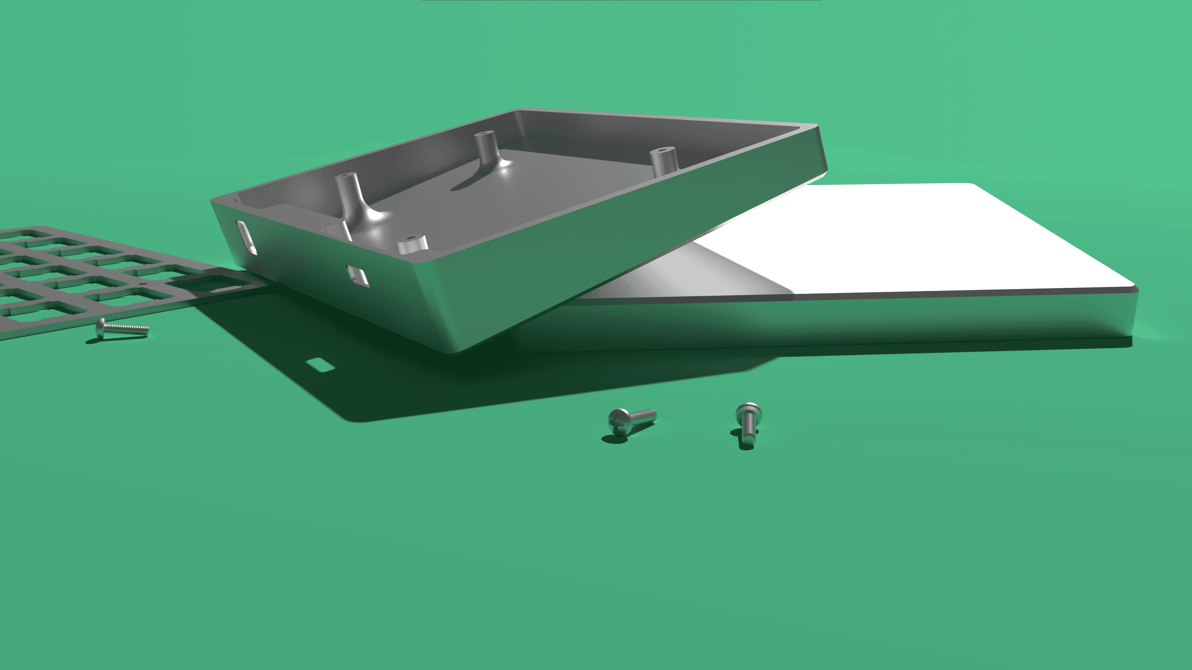 "Let's Split" Machined Aluminium case (cancelled) image 5