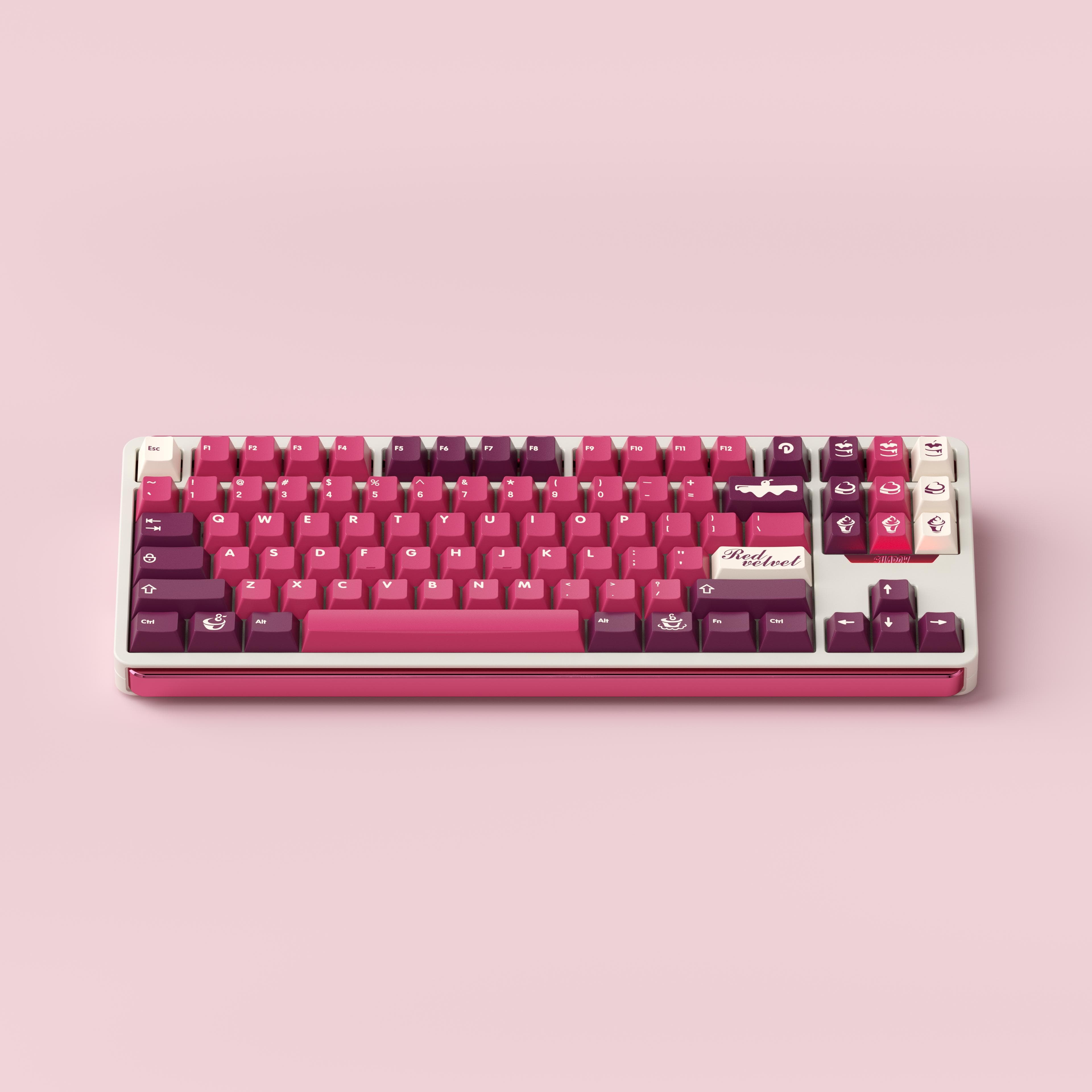 Zero-G Studio X DMK ABS double shot theme keycap "Red Velvet" image 17