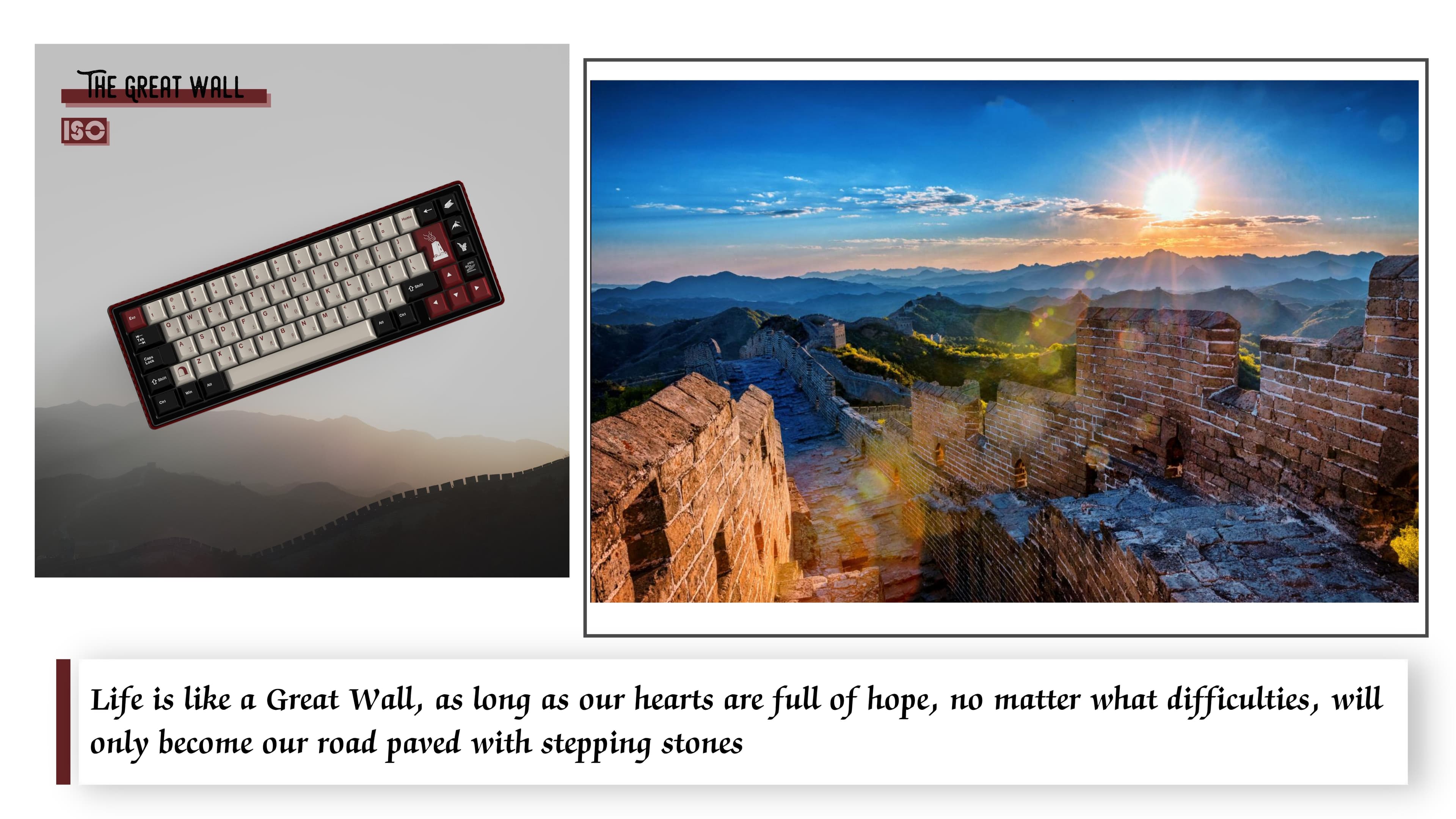 Createkeebs CLASSICAL Keycaps:The Great Wall LIVE NOW!GB Date:December 1st image 10