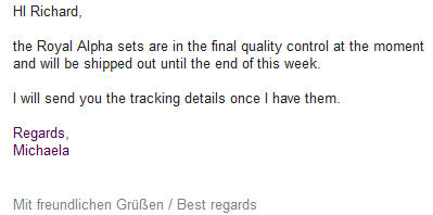 GMK Royal Alpha Round 2 - US Proxy Orders Shipped image 3