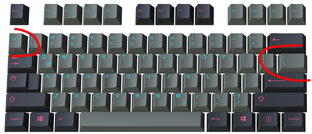 GMK DolchReborn(Extra Cyan ModsAvailable) image 4