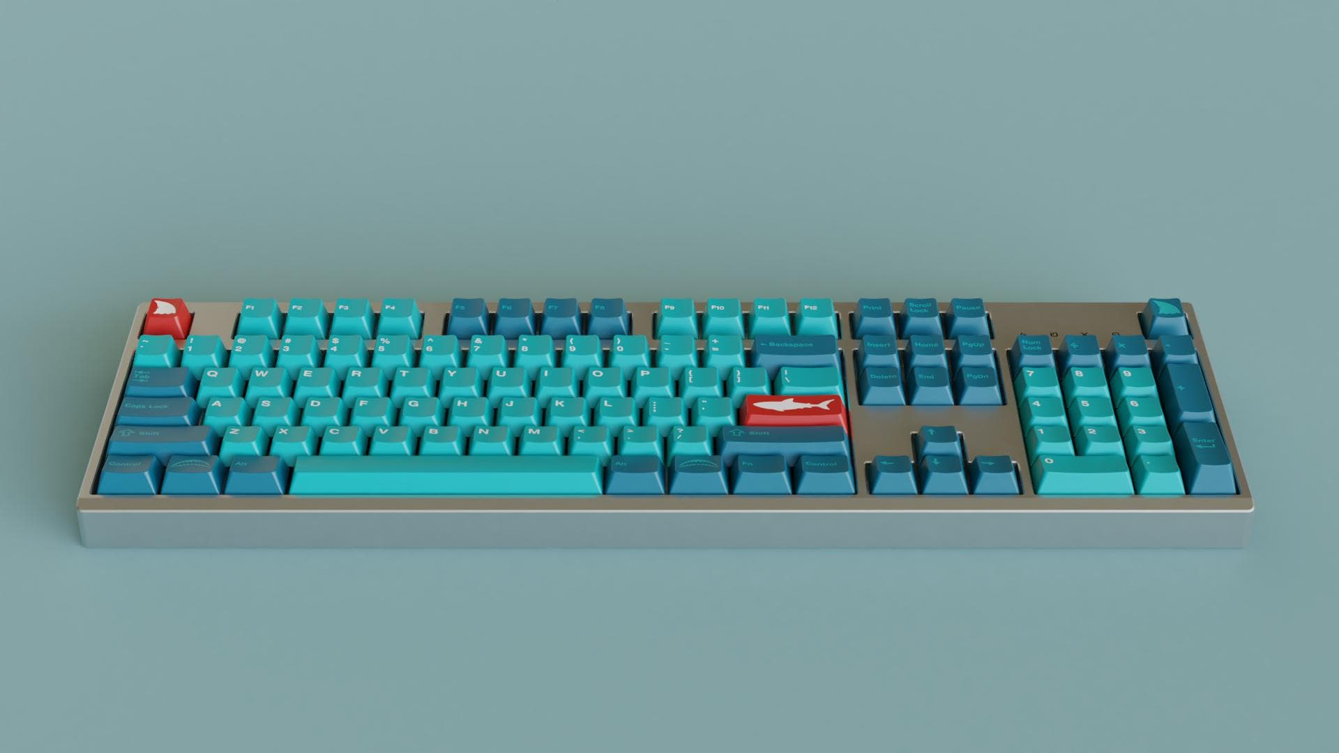 GMK Shark Bait - SHIPPED image 9