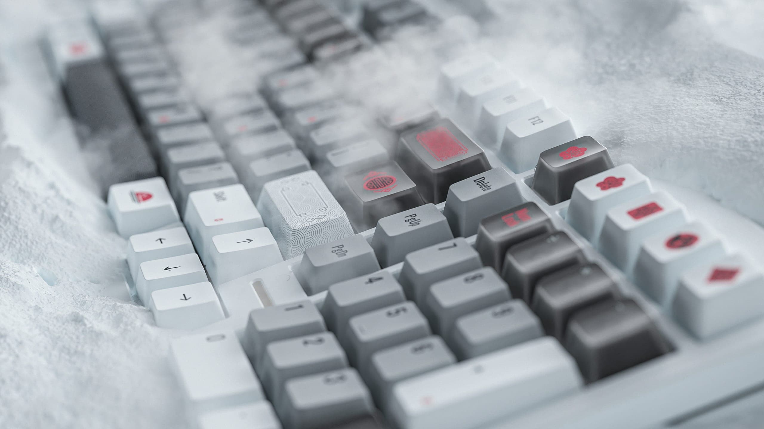 ALOHAKB AUSICIOUS SNOW Keycaps image 10