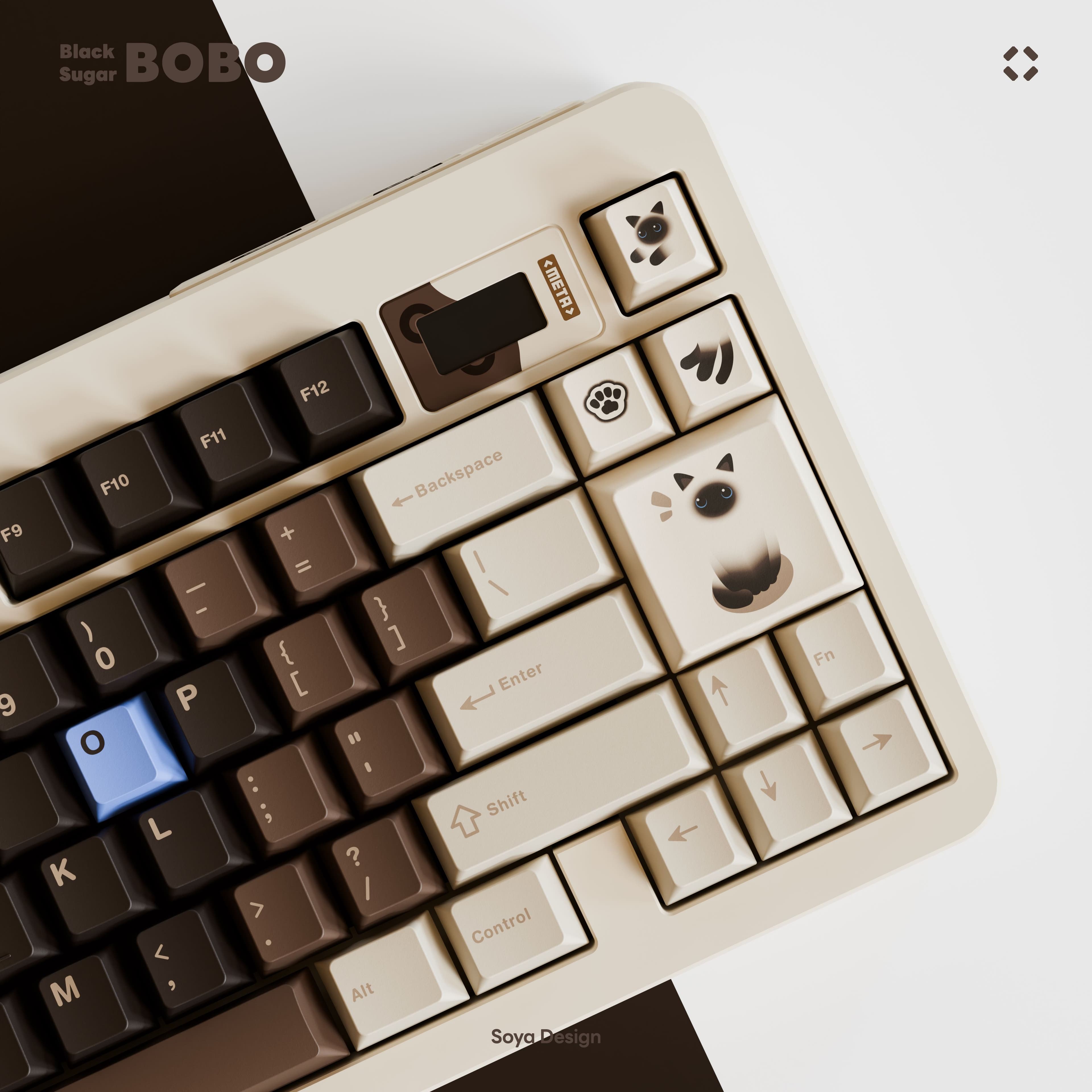 TUTKEYS Black Sugar Bobo Keycaps image 37