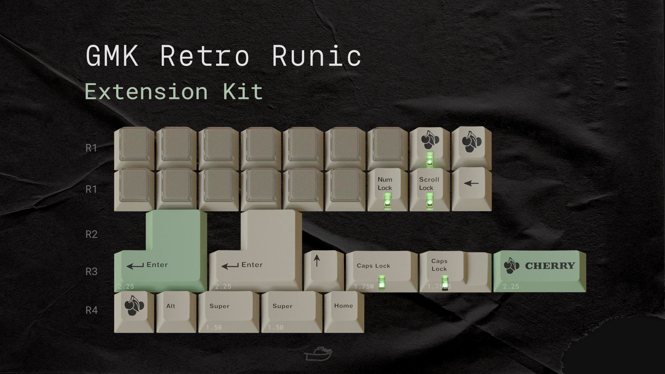 GMK Retro Runic image 4