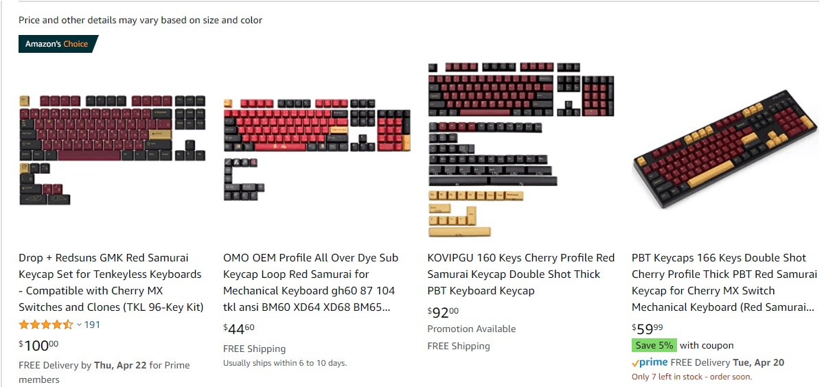 GMK Fox - set is shipping! image 32