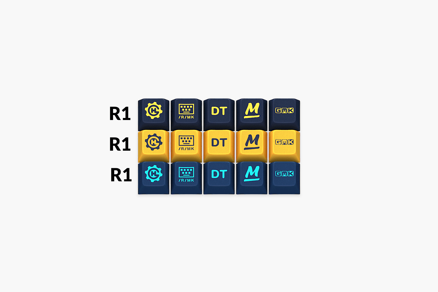 Massdrop x Zambumon GMK Nautilus Custom Keycap Set image 7