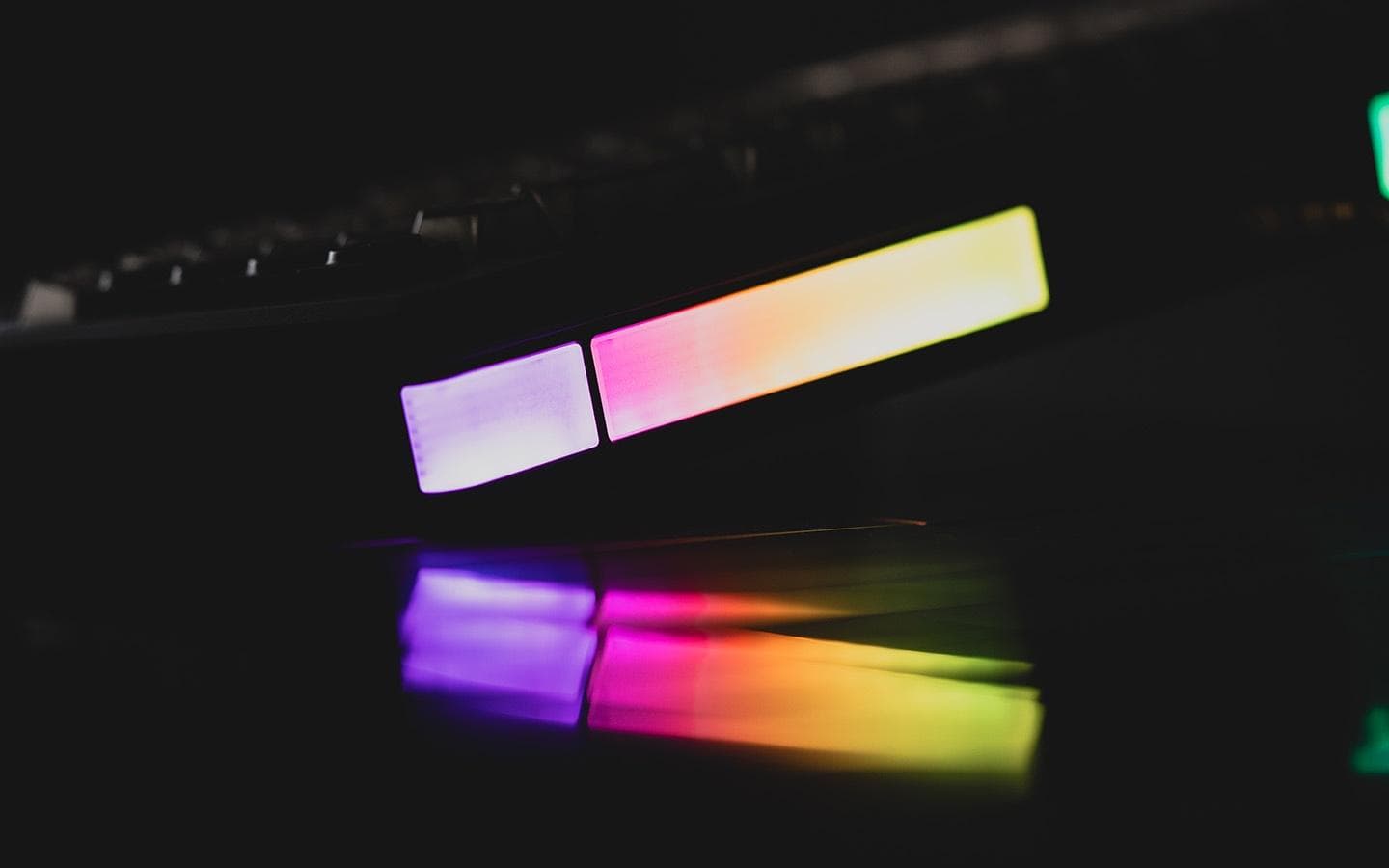 [GB completed] W70 | A keyboard with car tail light image 7