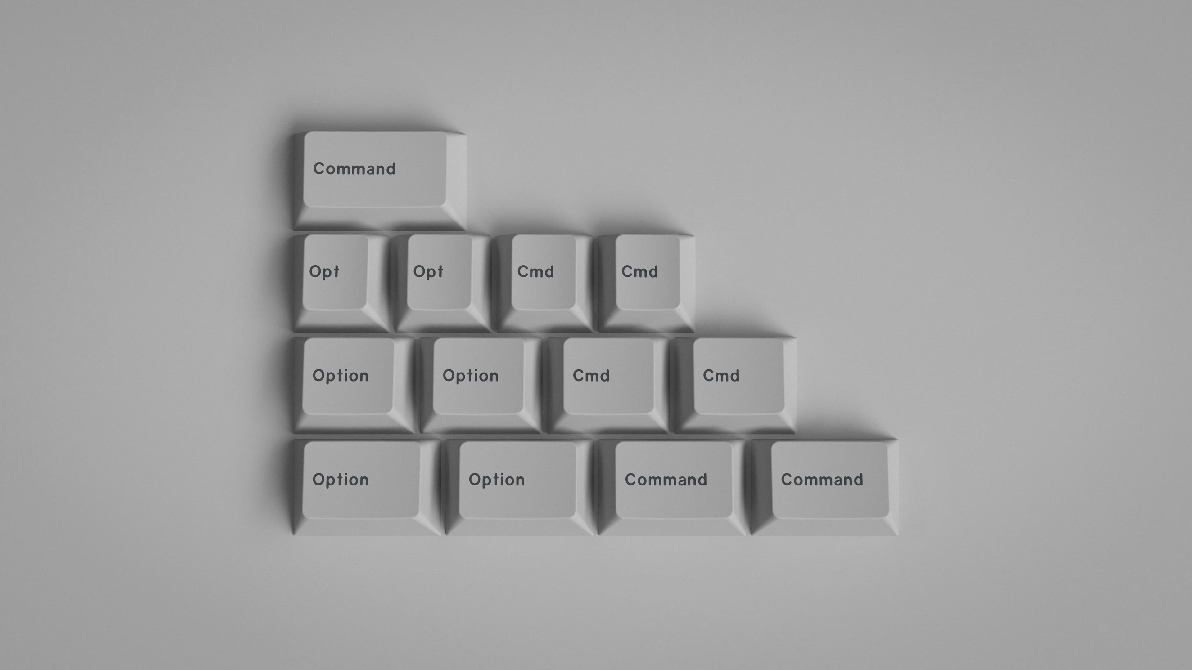 GMK Modern Dolch Light image 9