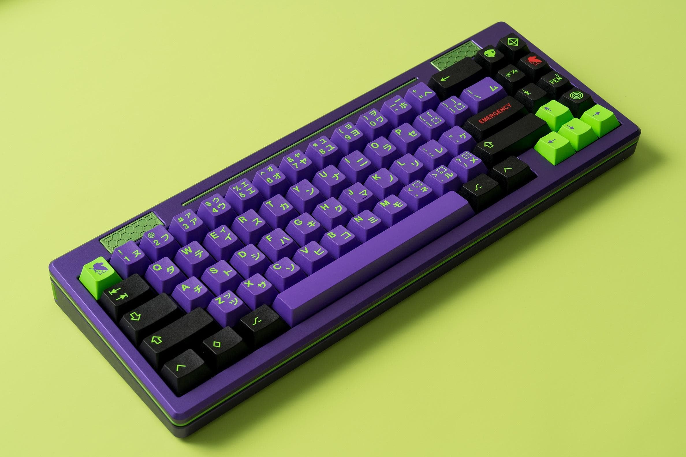 [GB completed] W70 | A keyboard with car tail light image 26