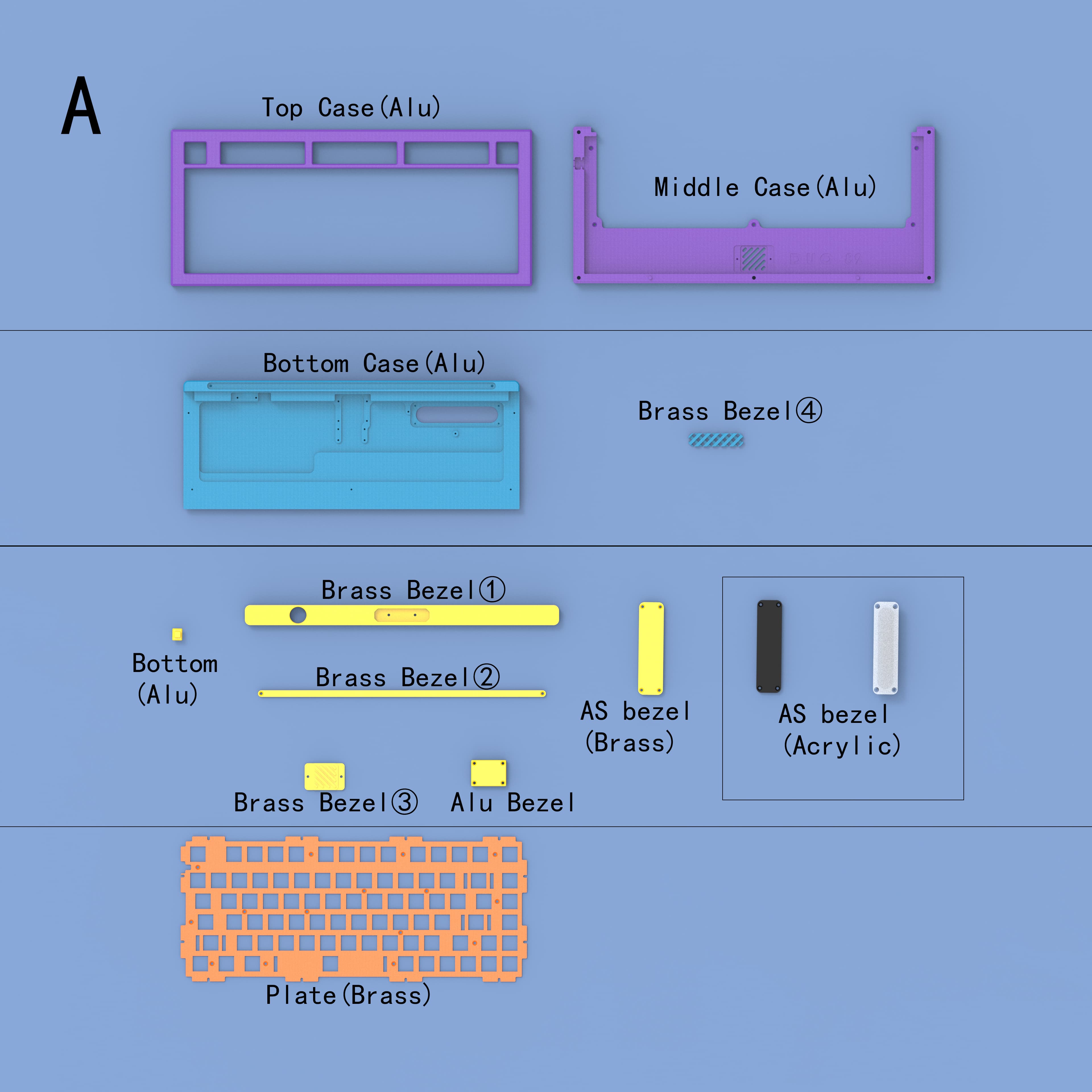 NIZ duo82 - 75% EC Keyboard