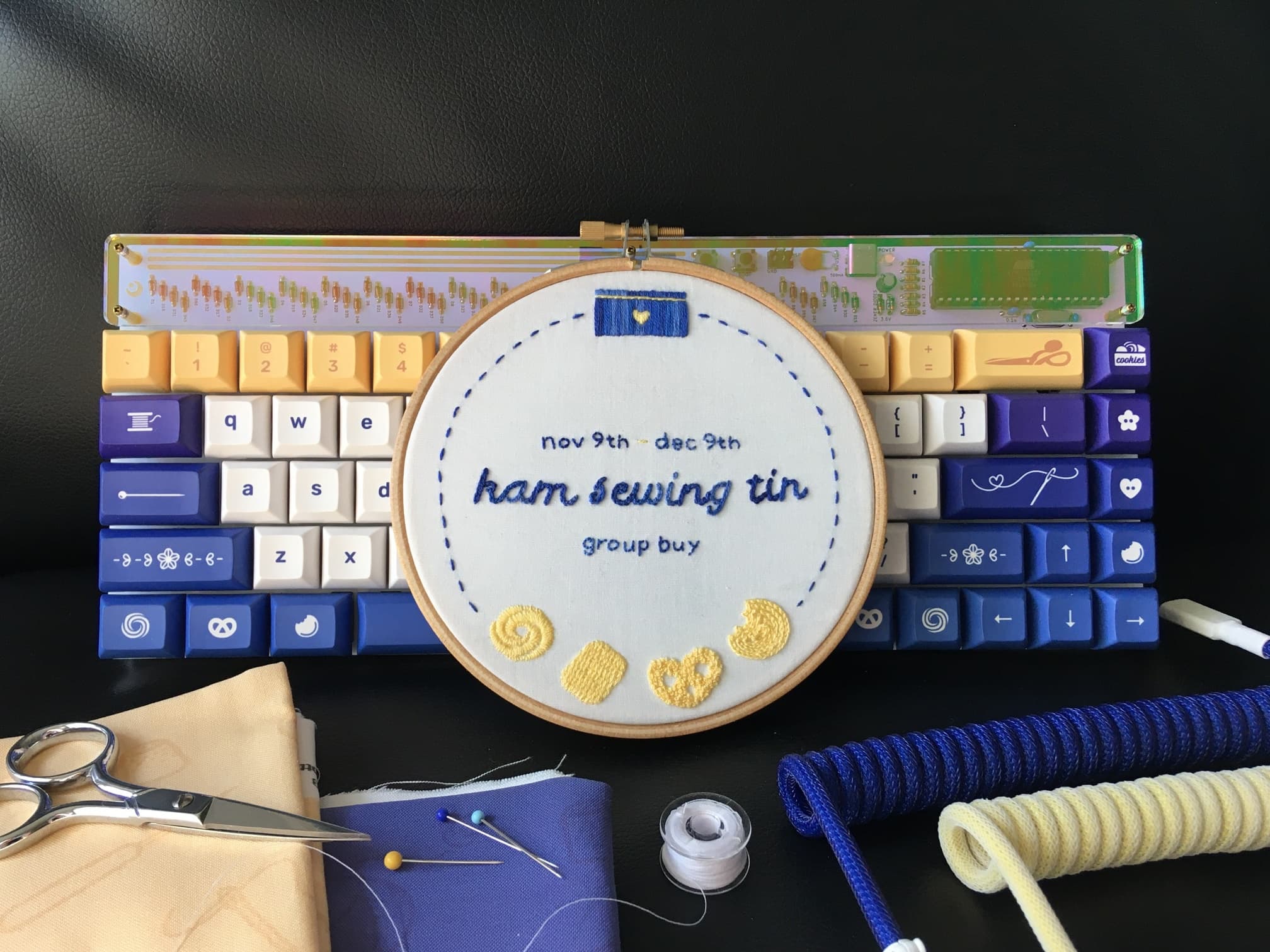 KAM Sewing Tin 🍪 Extras live at zFrontier, ProtoTypist, Ashkeebs, Vala image 4