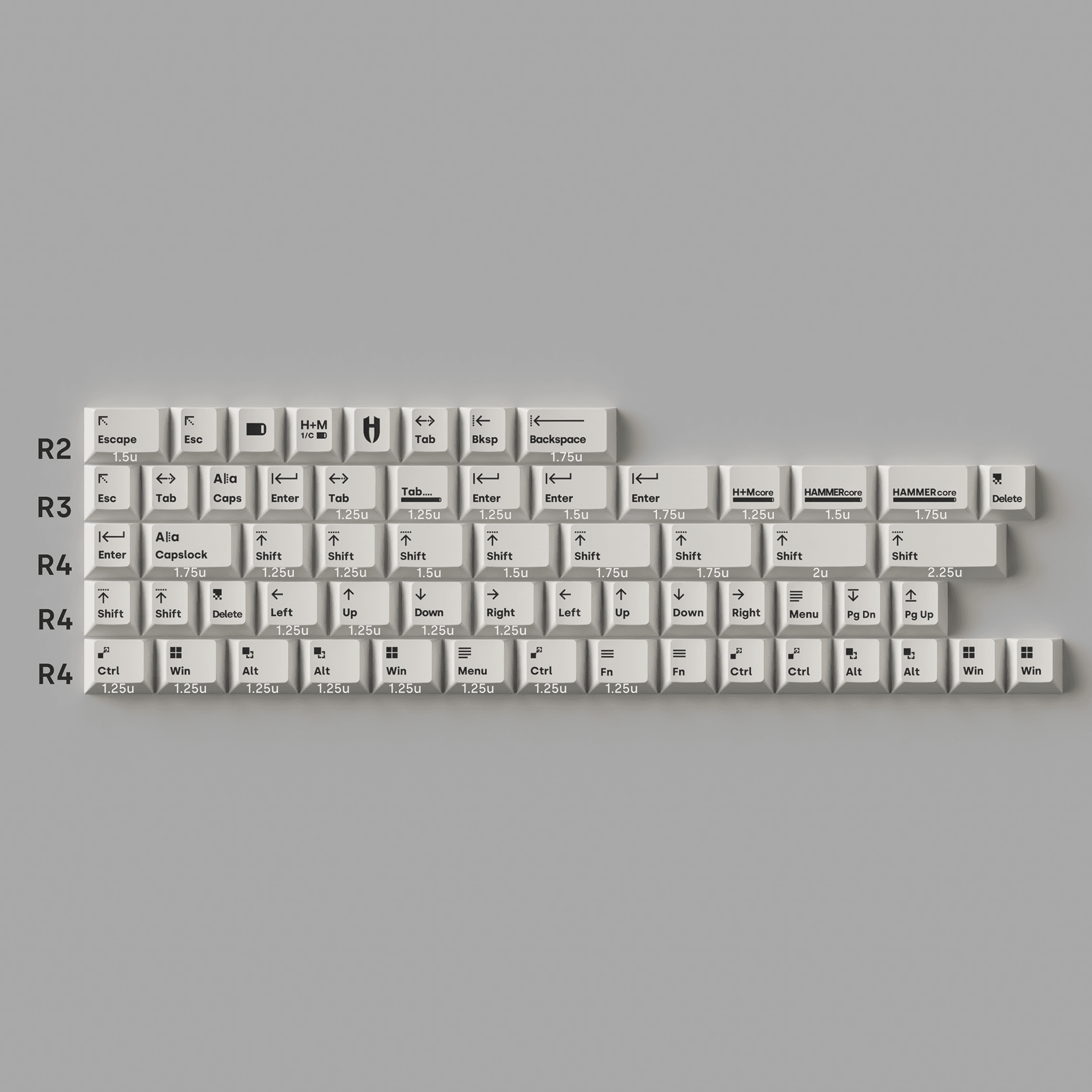 Deadline studio X Hammer works - HMC PBT keycaps image 9
