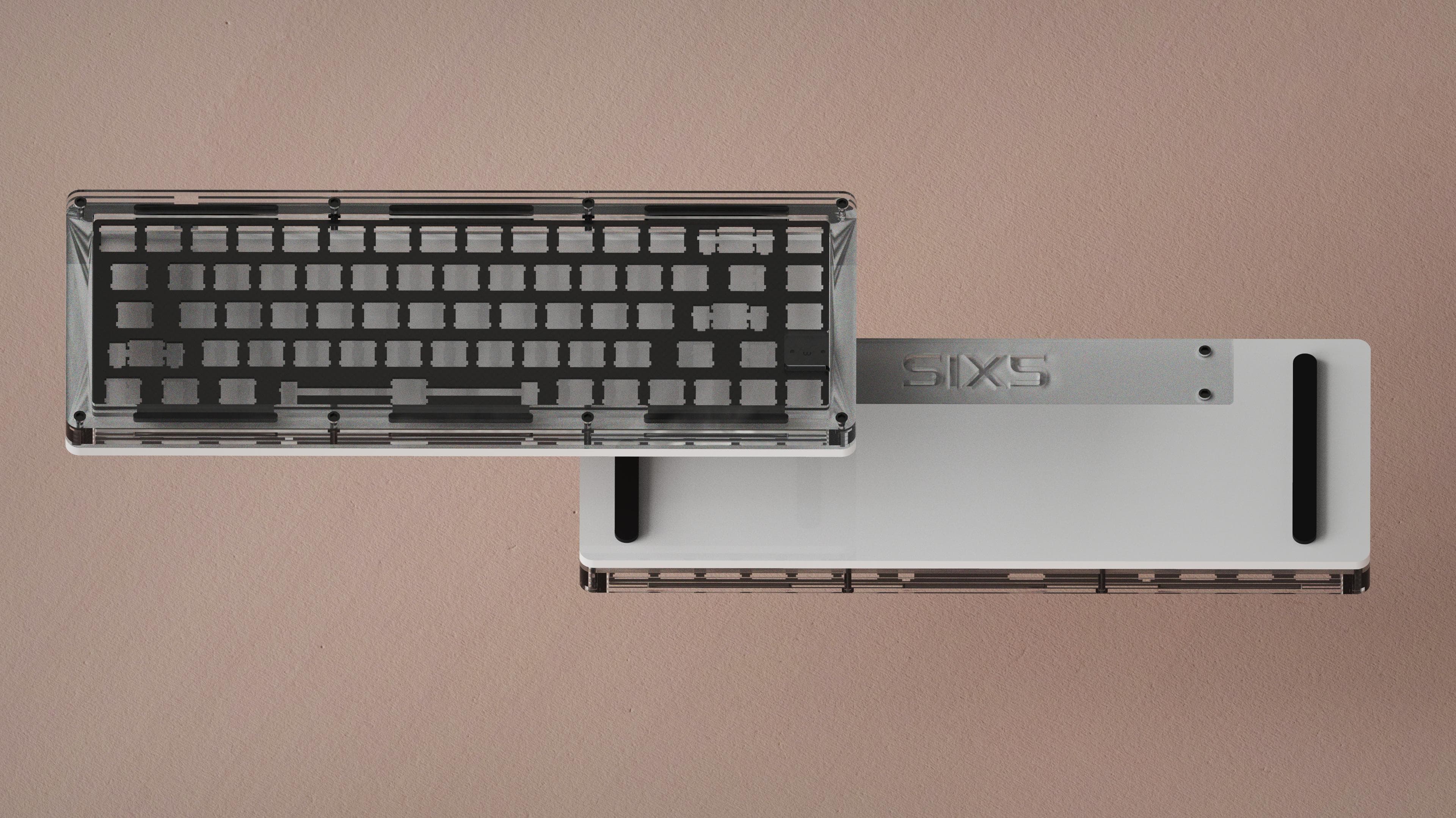 SIX5 - 65% Gasket Acrylic + Aluminum Keyboard [ GB - MARCH ] image 6