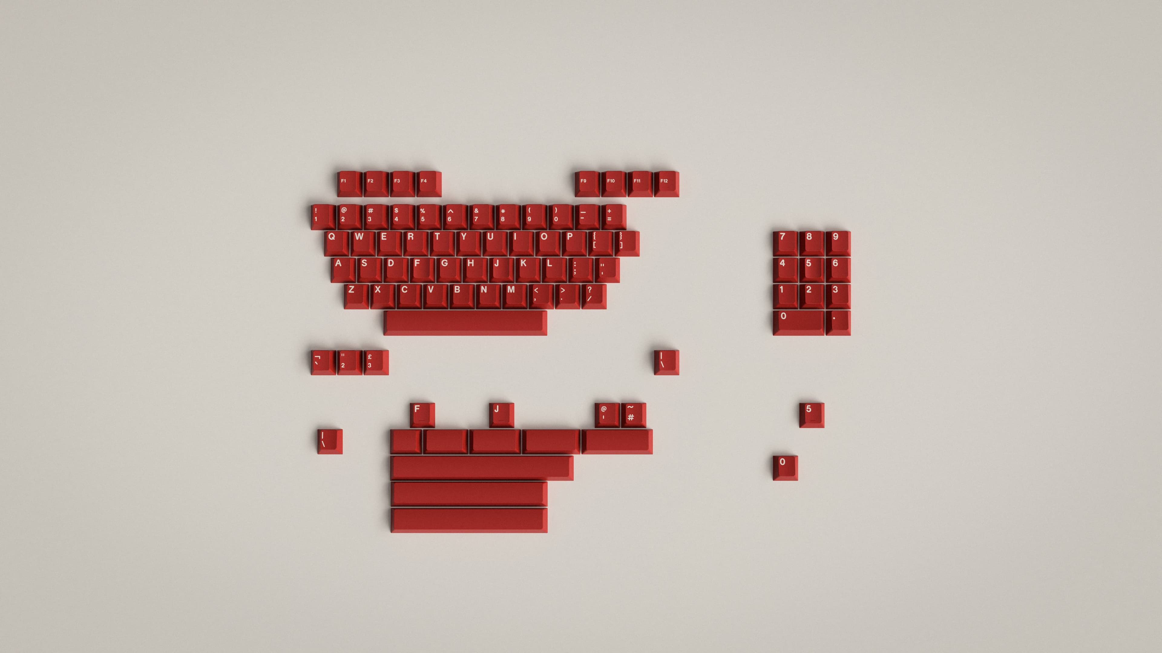 GMK Classic Red (CLOSED) - FINAL NUMBERS
