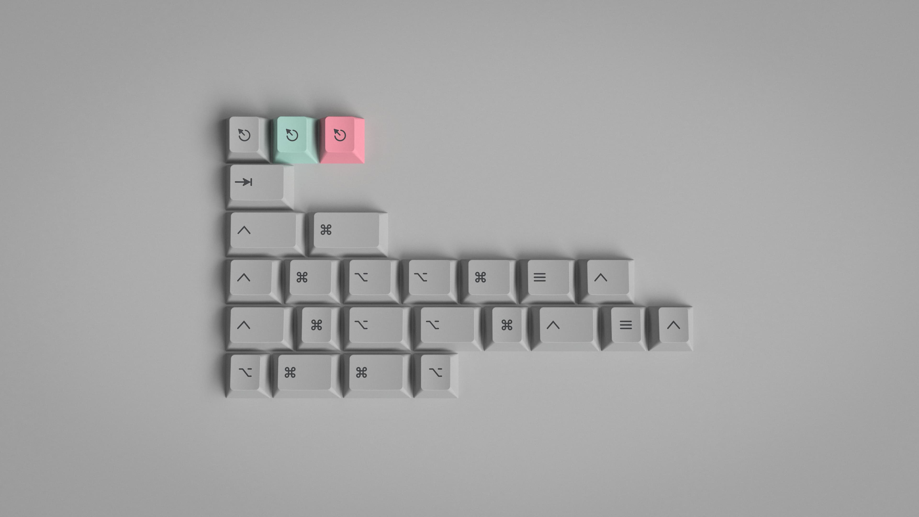 GMK Modern Dolch Light image 10