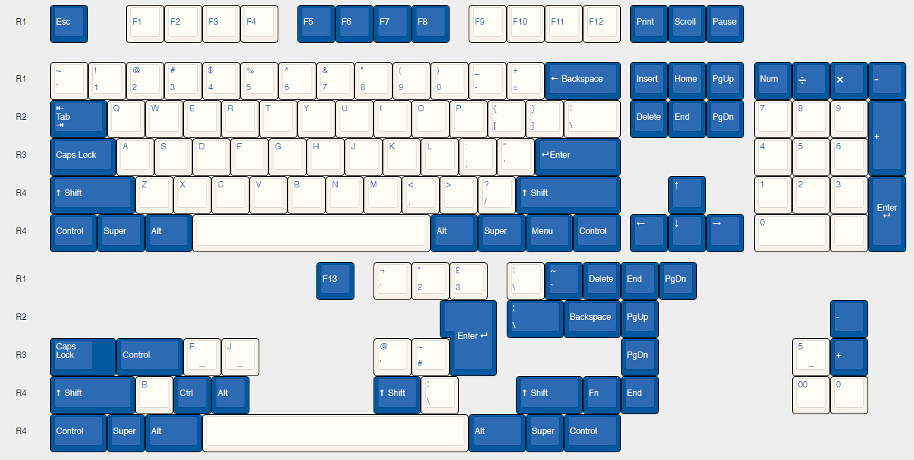 GMK Classic Blue - Shipping! image 2