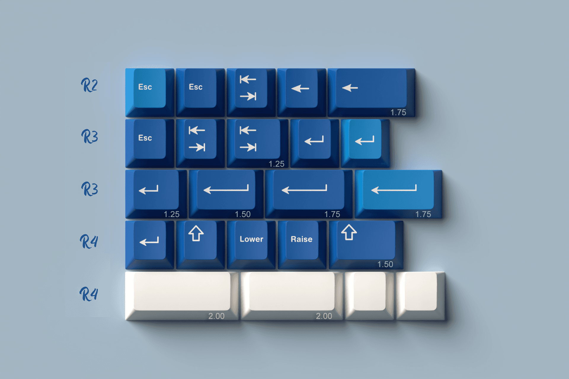 GMK Evil Eye // GROUP BUY COMPLETE // Deskmats Shipping 🧿 image 13