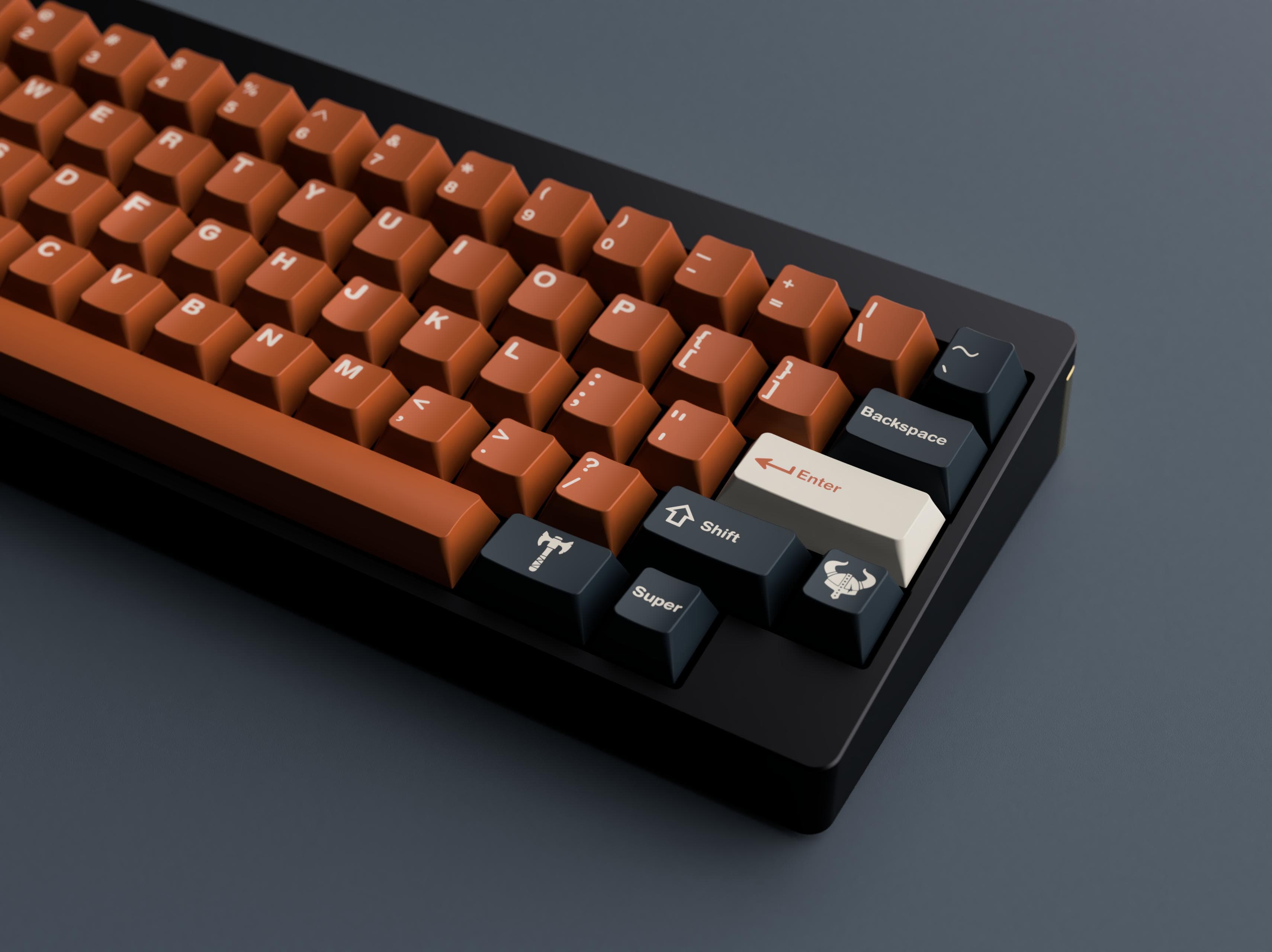 GMK ReForged - Artisan update Landcaps, Keycravings