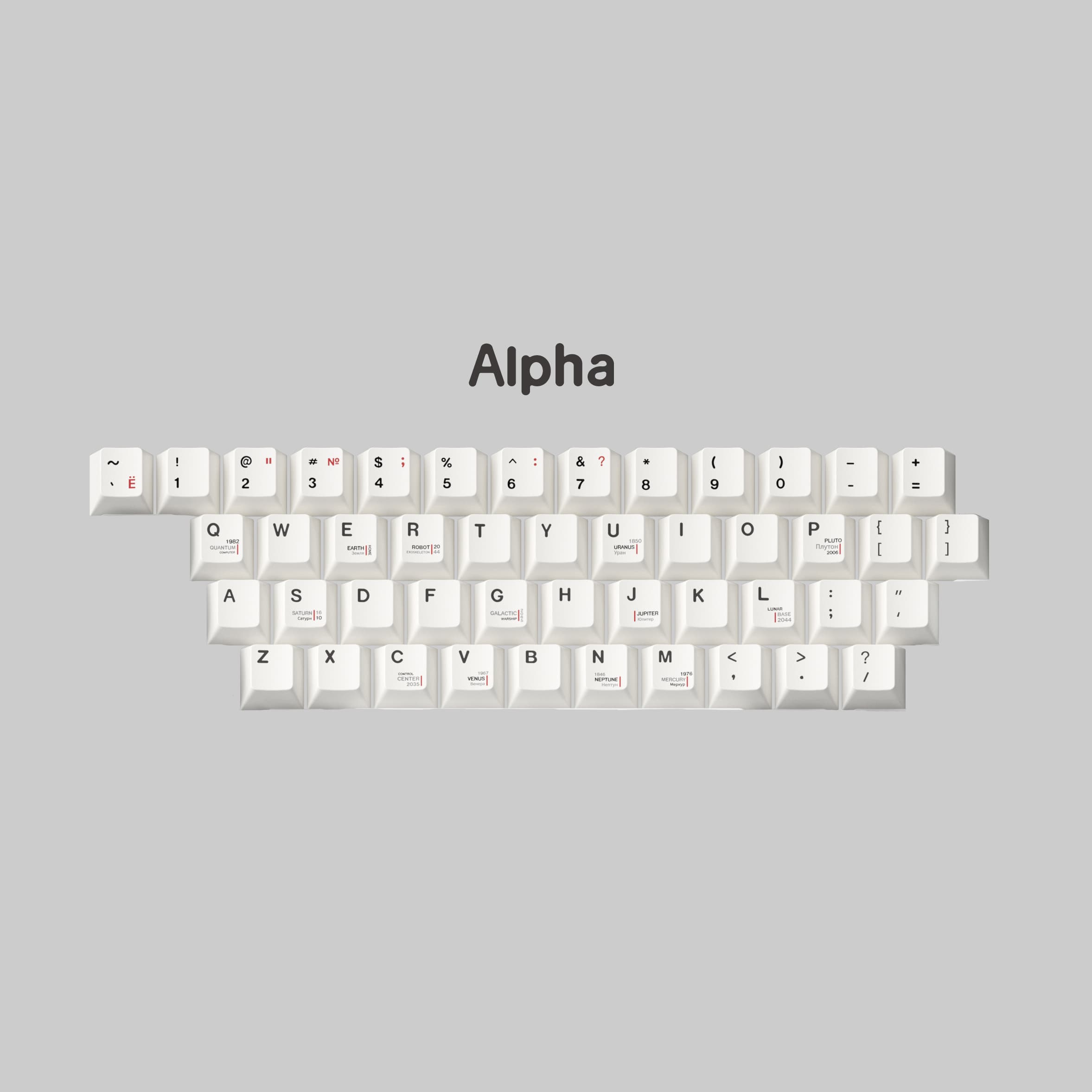 Space Crisis PBT Cherry Keycaps Set | May.19 - June.09 - GB live! image 3