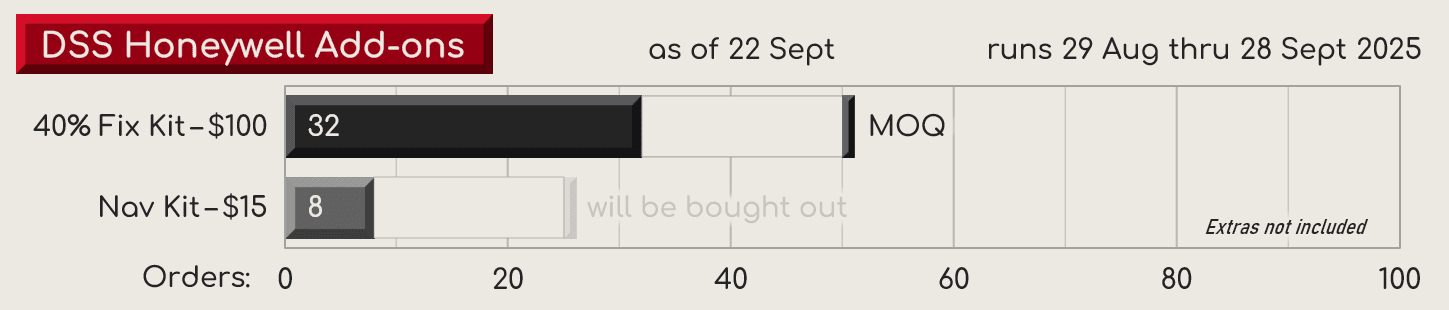 DSS Honeywell 40% Fix Kit image 9