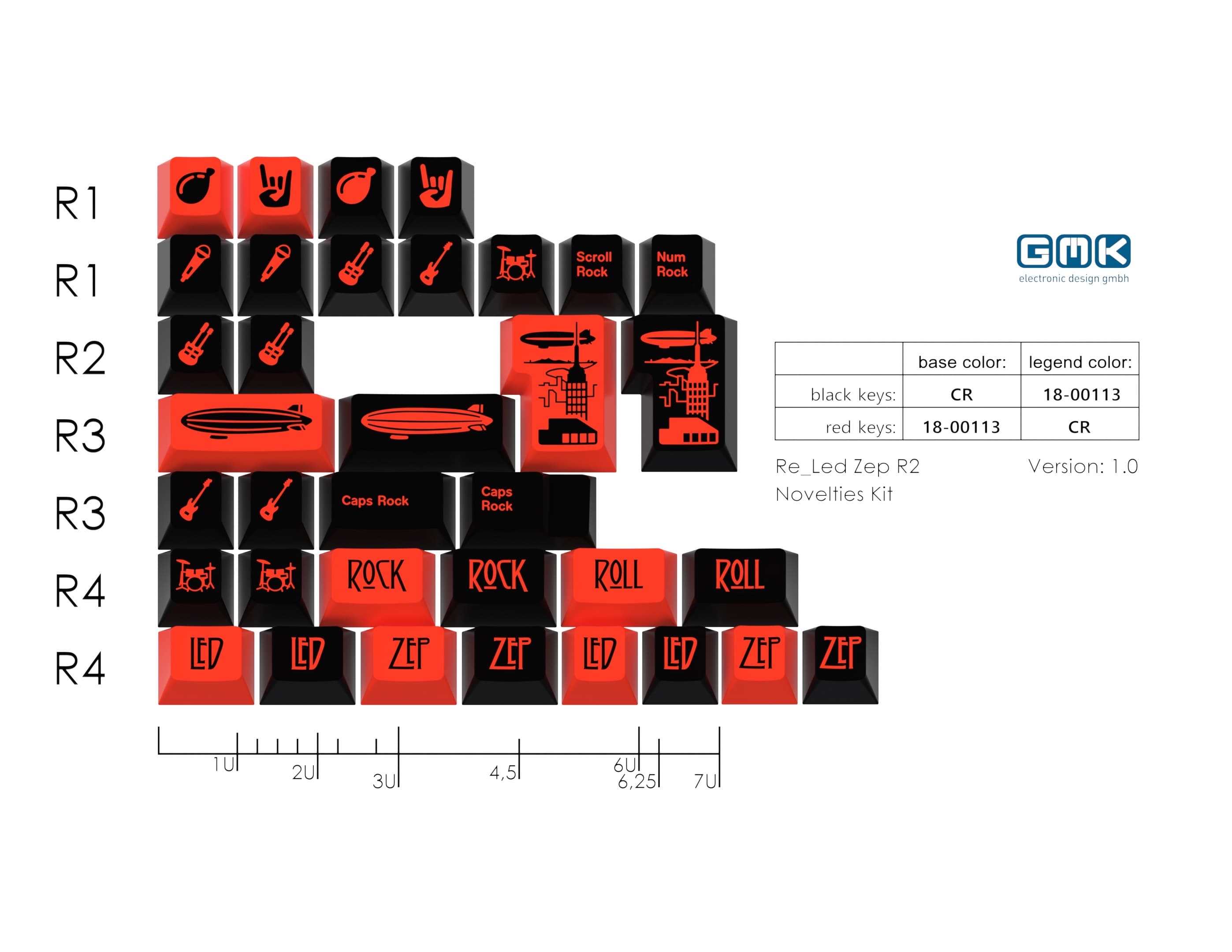 GMK CYL Led Zep R2 | Complete image 27