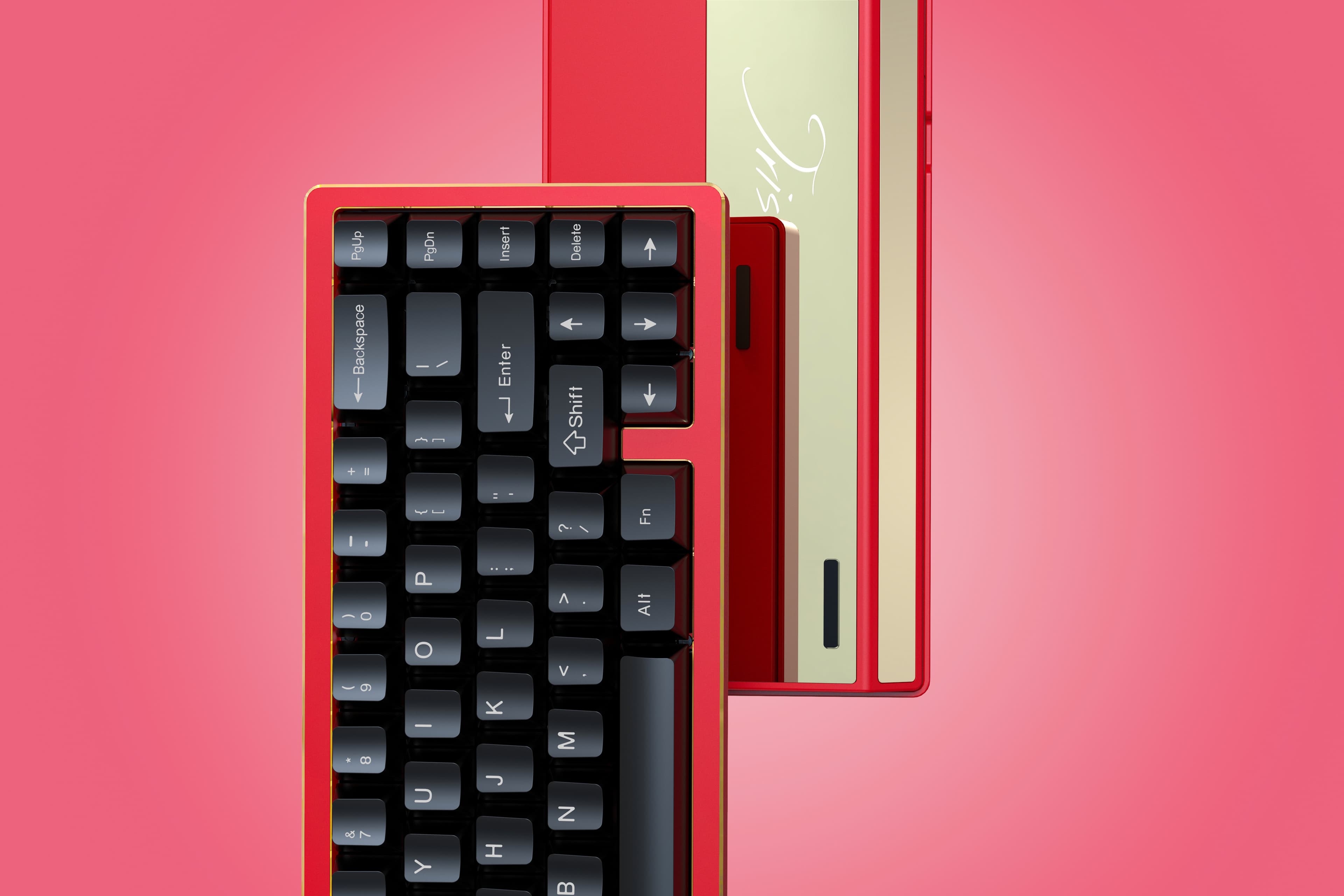 JRIS65 R2 PCB Gasket Mount Customize Keyboard - Group Buy Information image 2