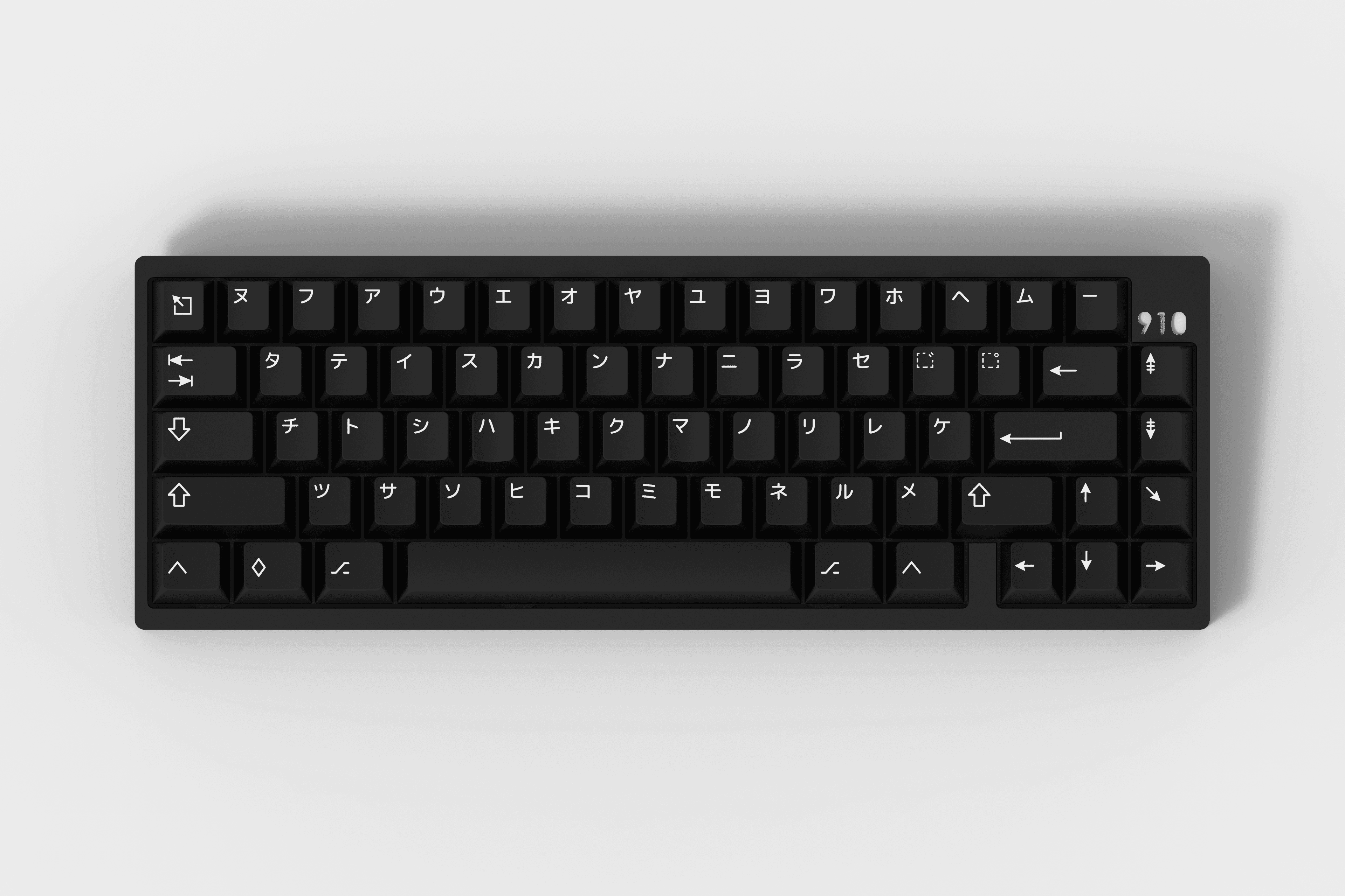 GMK White-on-Black Katakana | Drop.com | $2907.49 to Charity! image 11