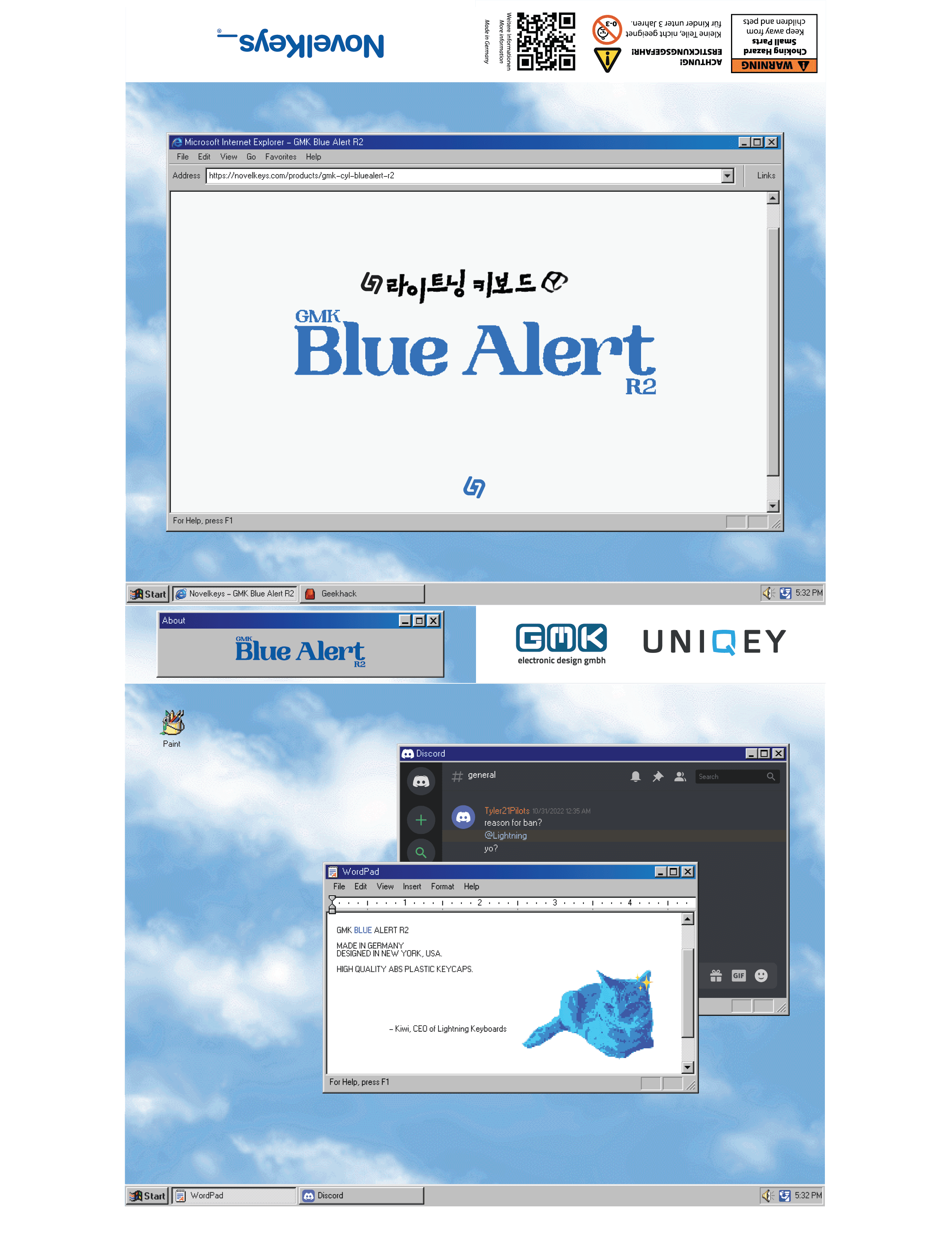 GMK Blue Alert R2 - Preorder runs Sep 6-27, 2024 image 20