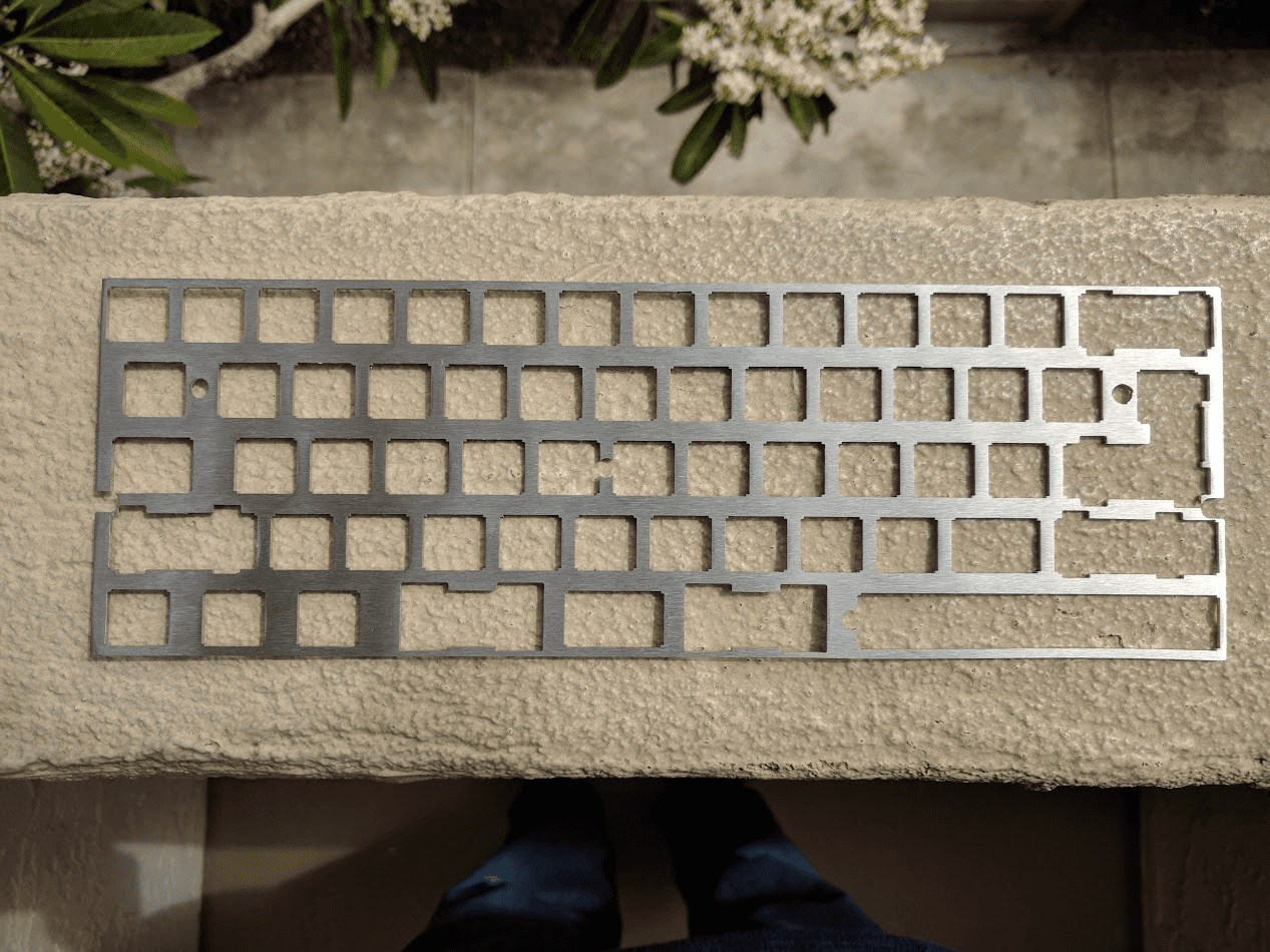 ALPS Apple Extended Keyboard 60% Steel Plates - All orders shipped! image 3