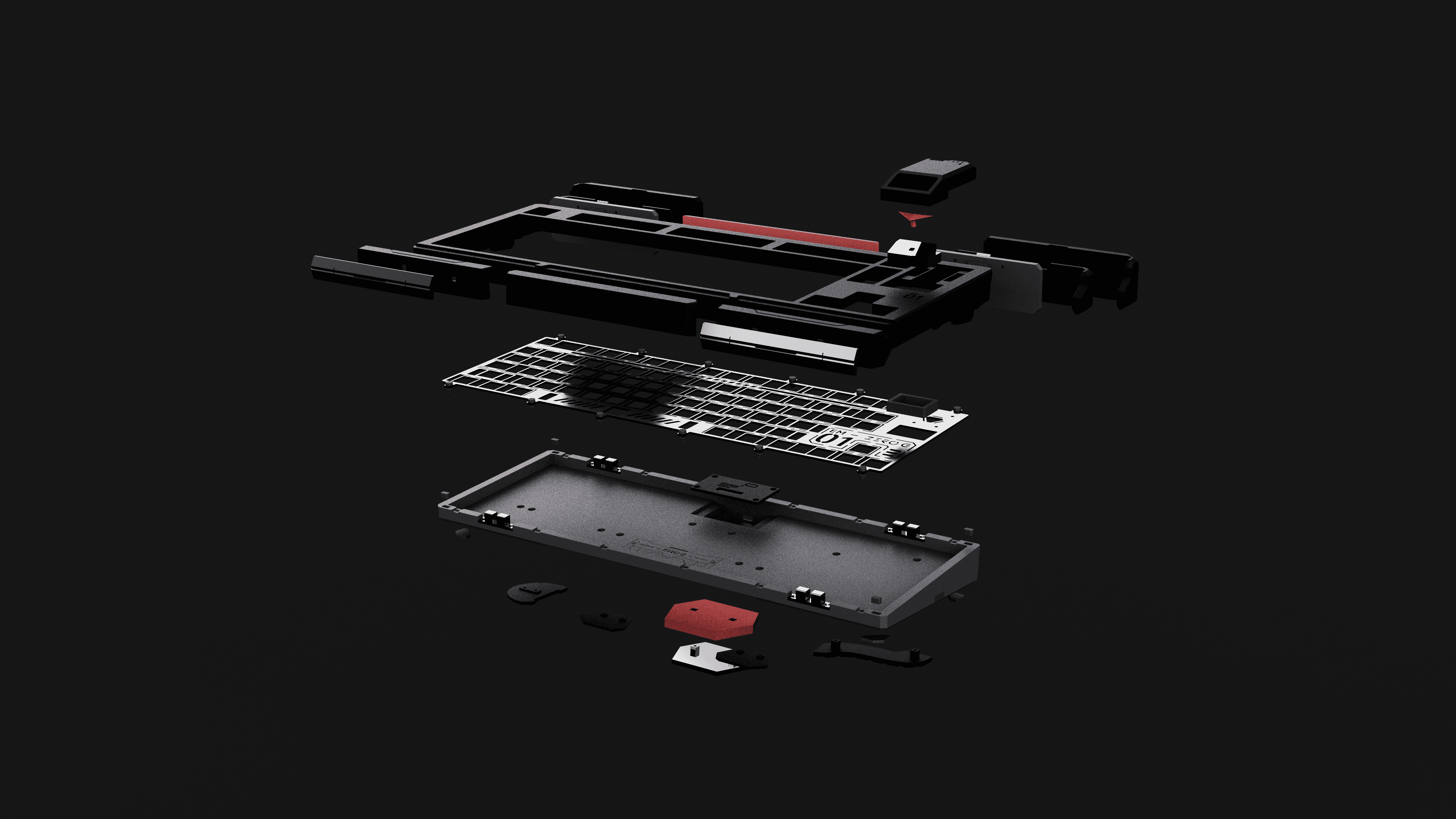 【GB】EM-01 80% Mecha-Themed Keyboard 丨 Nov 28th - Dec 28th image 9