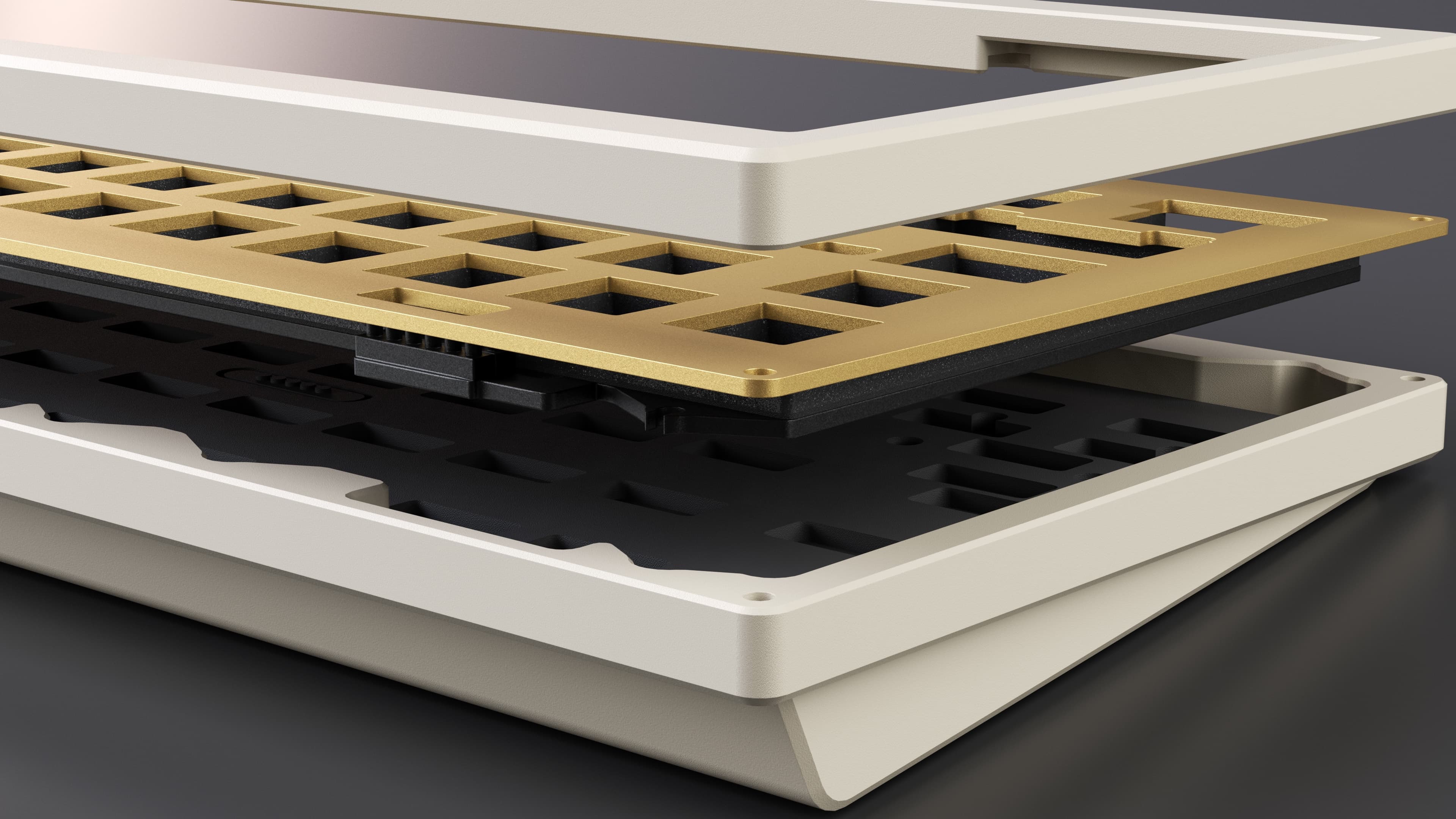 【IC】Flip 6P,60%+Pad,Normal/Southpaw/HHKB/WKL multiple layouts in a keyboard image 16