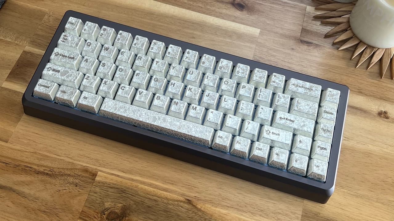 Awekeys Full Metal Keycaps Set: Wild Ice - Live Now image 33