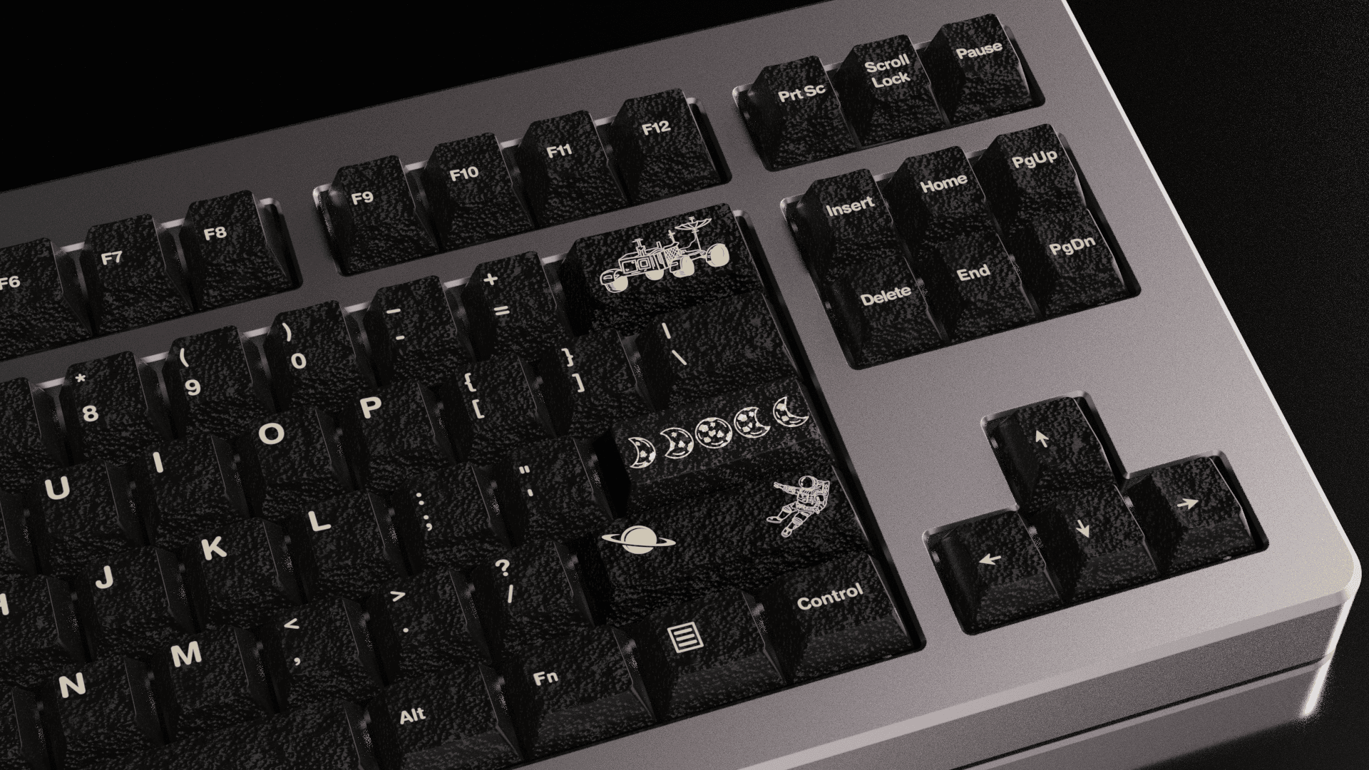 Awekeys Moon Landing - Stonelike Metal Keycap Set - Sound Test Updated image 9