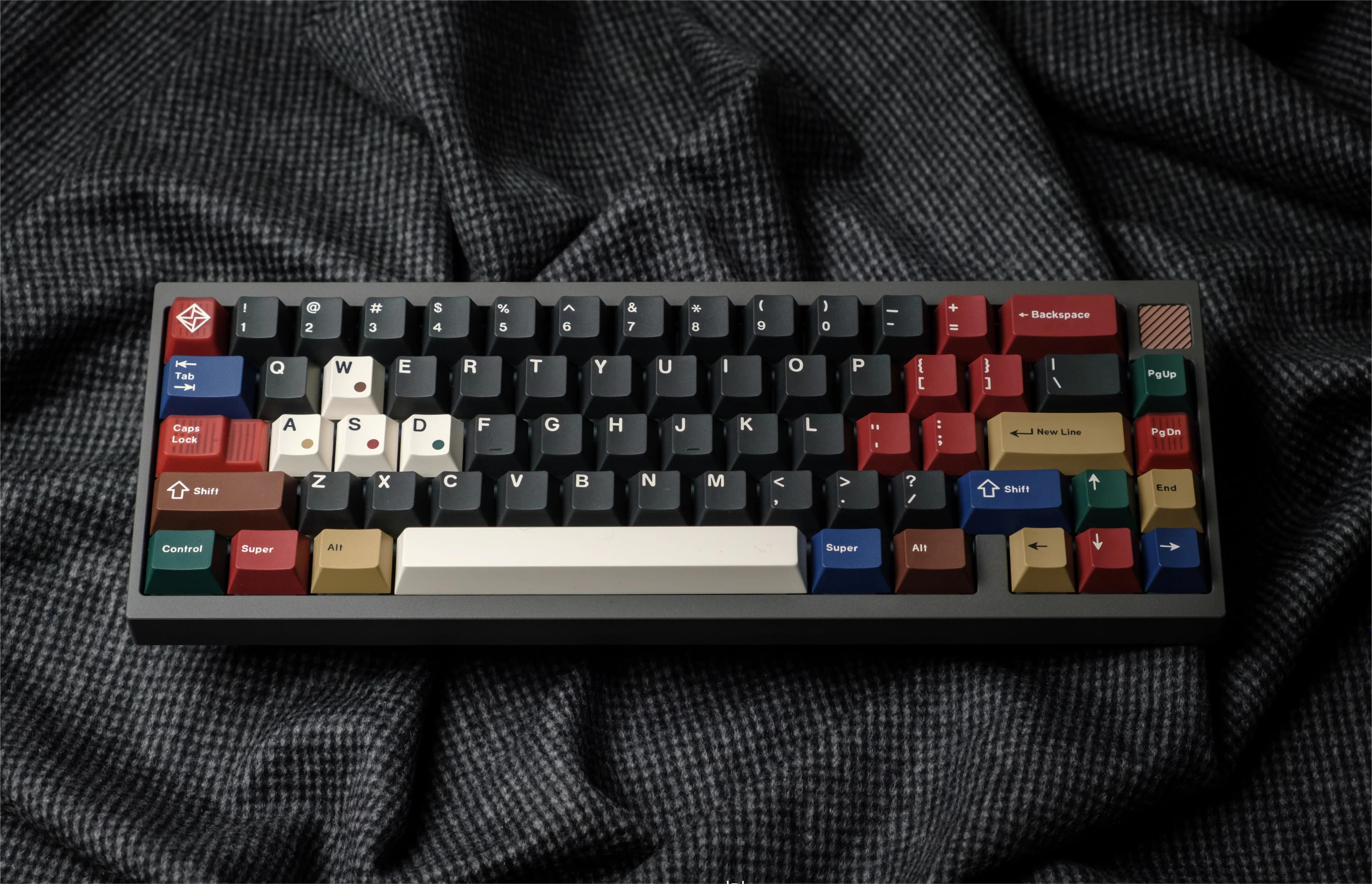 KV1-65%-65% Layout QMK/VIA Support Screwless Keyboard image 12