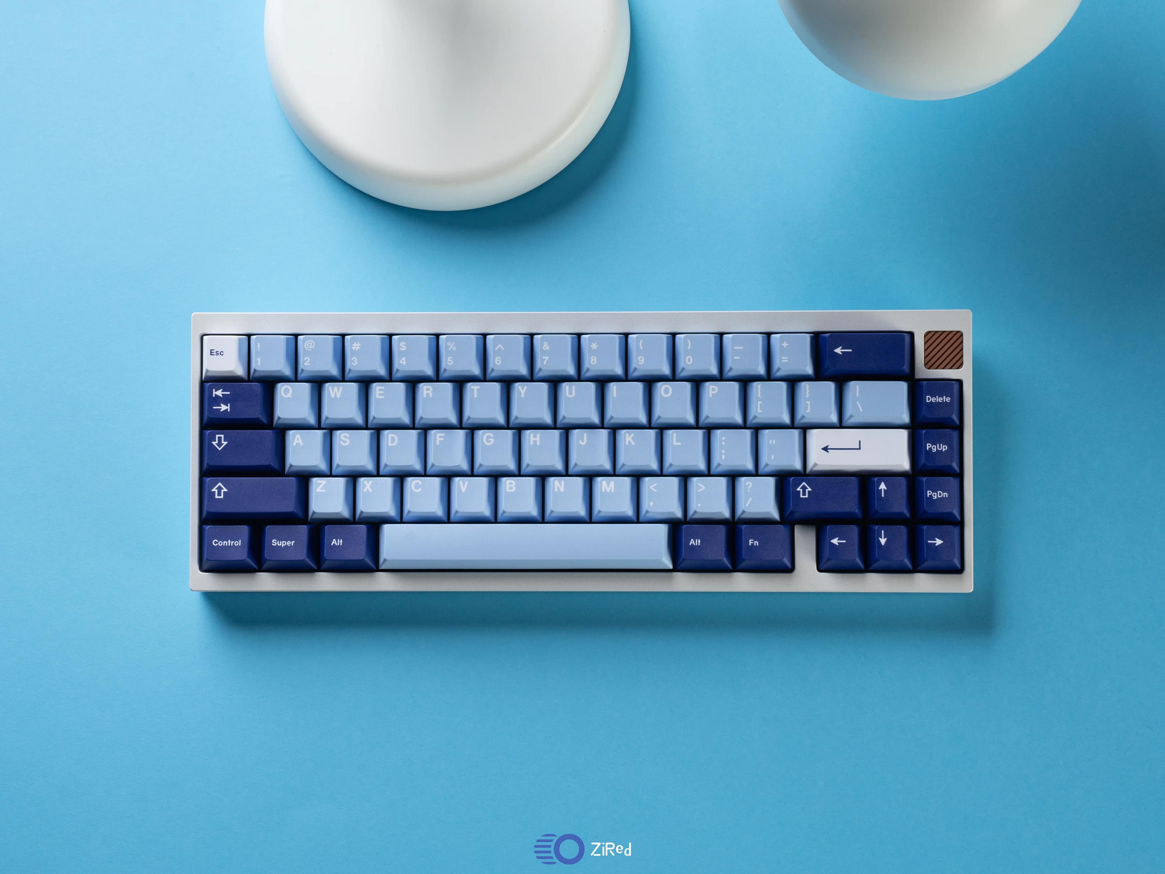 KV1-65%-65% Layout QMK/VIA Support Screwless Keyboard image 16