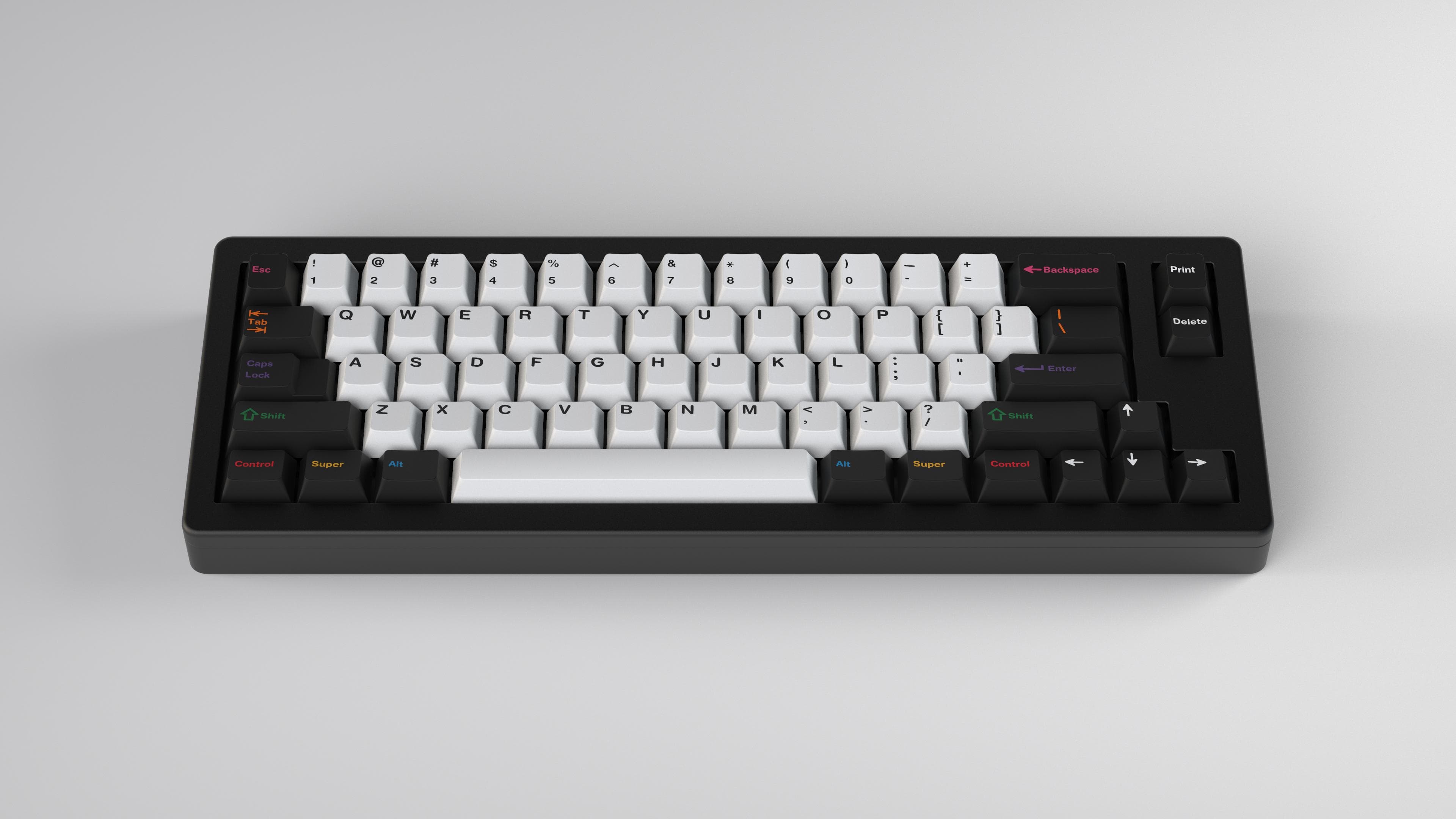 GMK Black Modi - WoB Addon Kit image 4