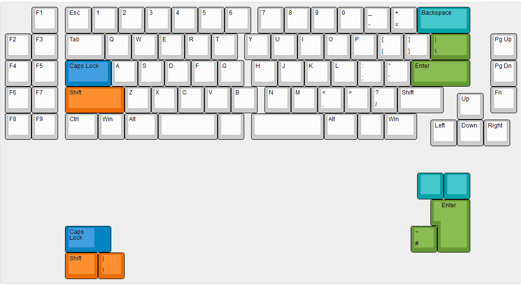 Doppelgänger - 65ish% Split + Macro Pad image 13