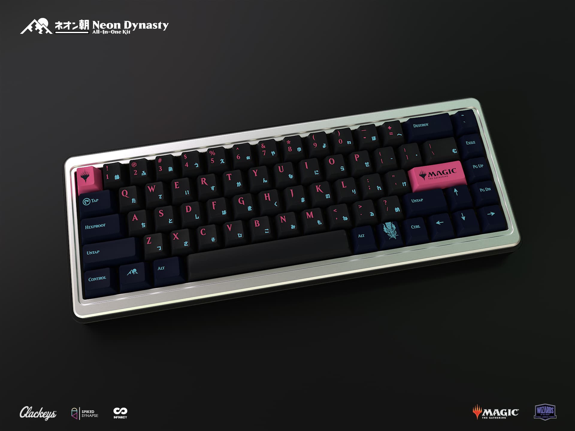 IFK Neon Dynasty - Official Magic The Gathering Keycap Set: 100% Delivered image 5