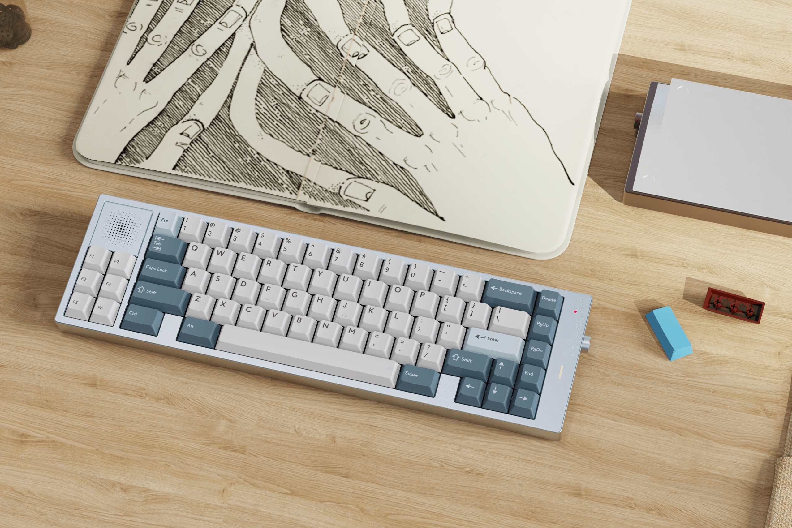 SONIC170 - A fun 65% with knob and LED macro module | GB Extended to Aug 6 image 8