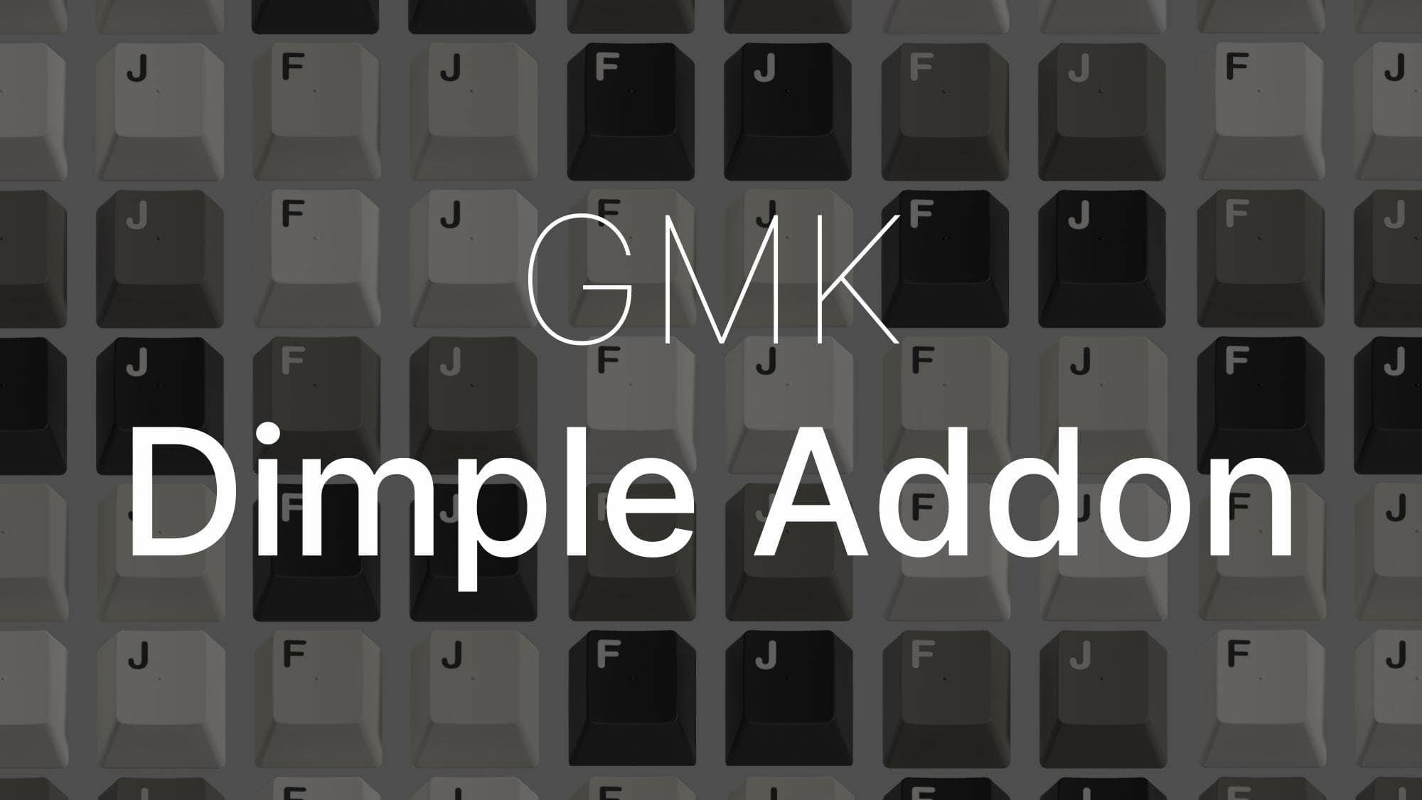GMK Dimple Homing Addon Kit