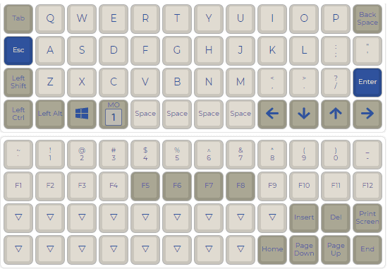 Houndstooth Split Plaid/RoMac style keyboard kits and PCBs (Complete) image 24