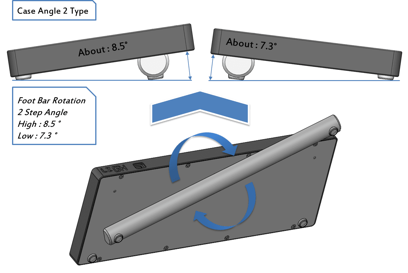 [Shipping Starting] LZ-GH Keyboard (taking LED options...) image 7