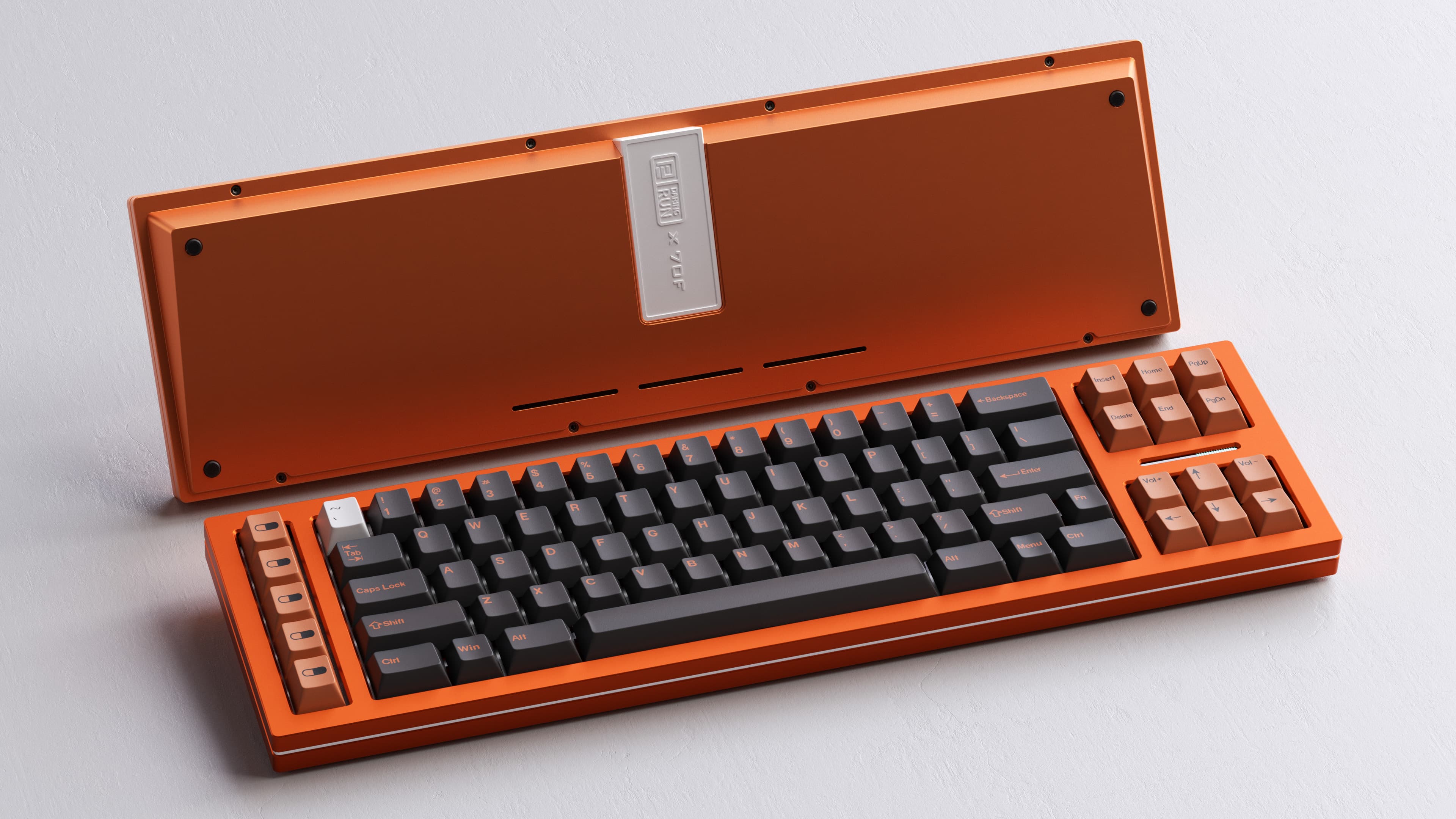 DR-70F Keyboard,70%+5% keyboard can be rotated and switched. image 13