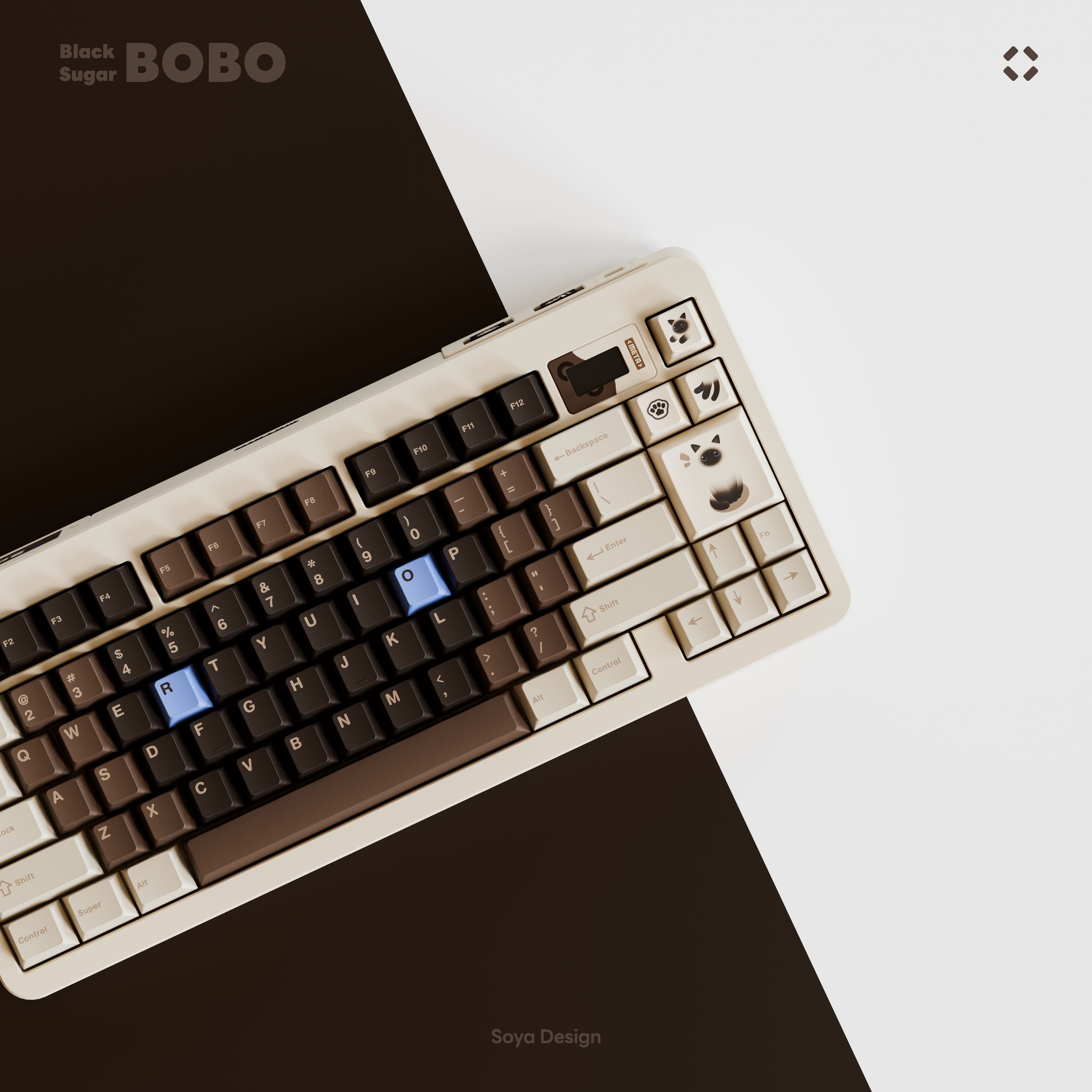 TUTKEYS Black Sugar Bobo Keycaps image 36