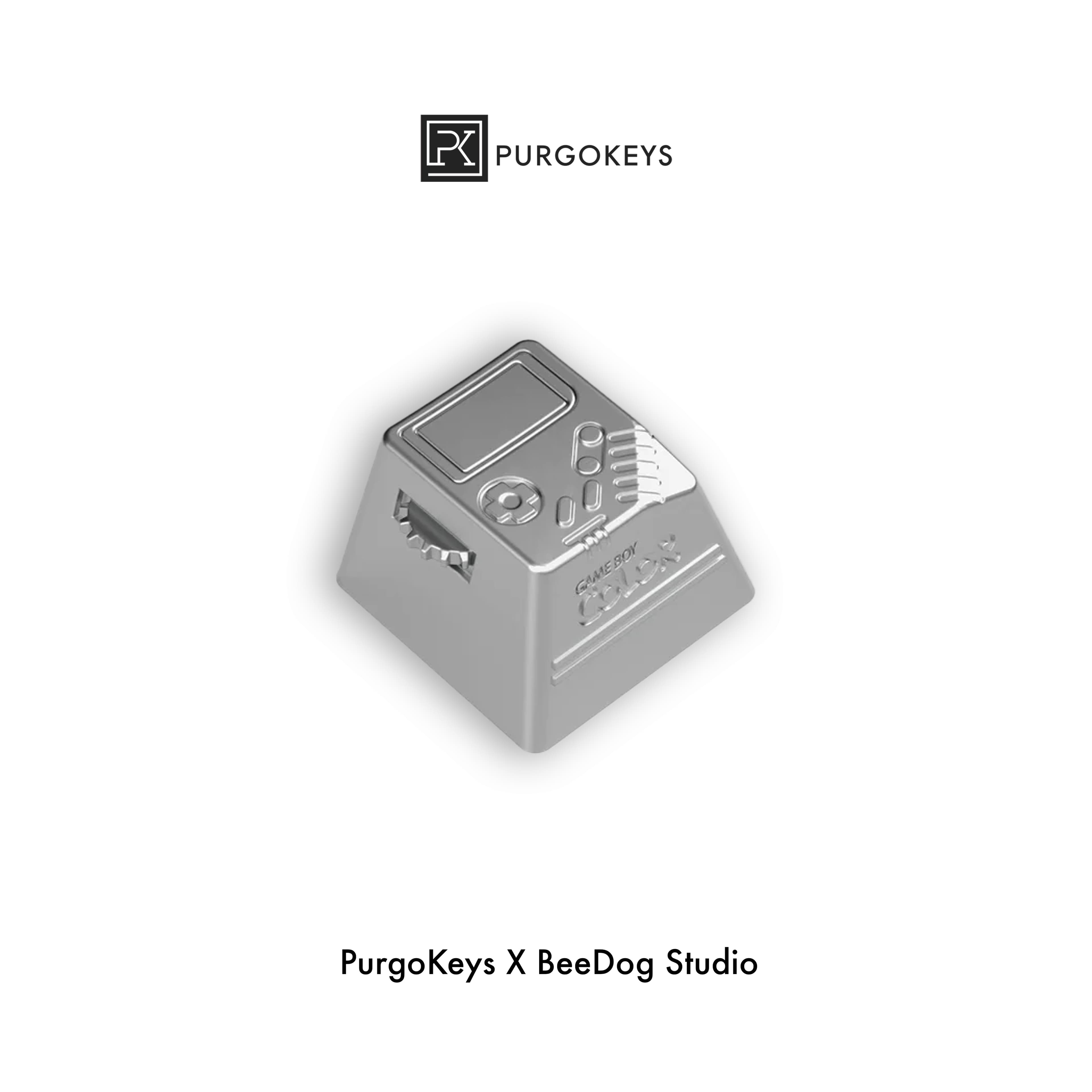Gameboy Titanium Artisan Keycap image 4