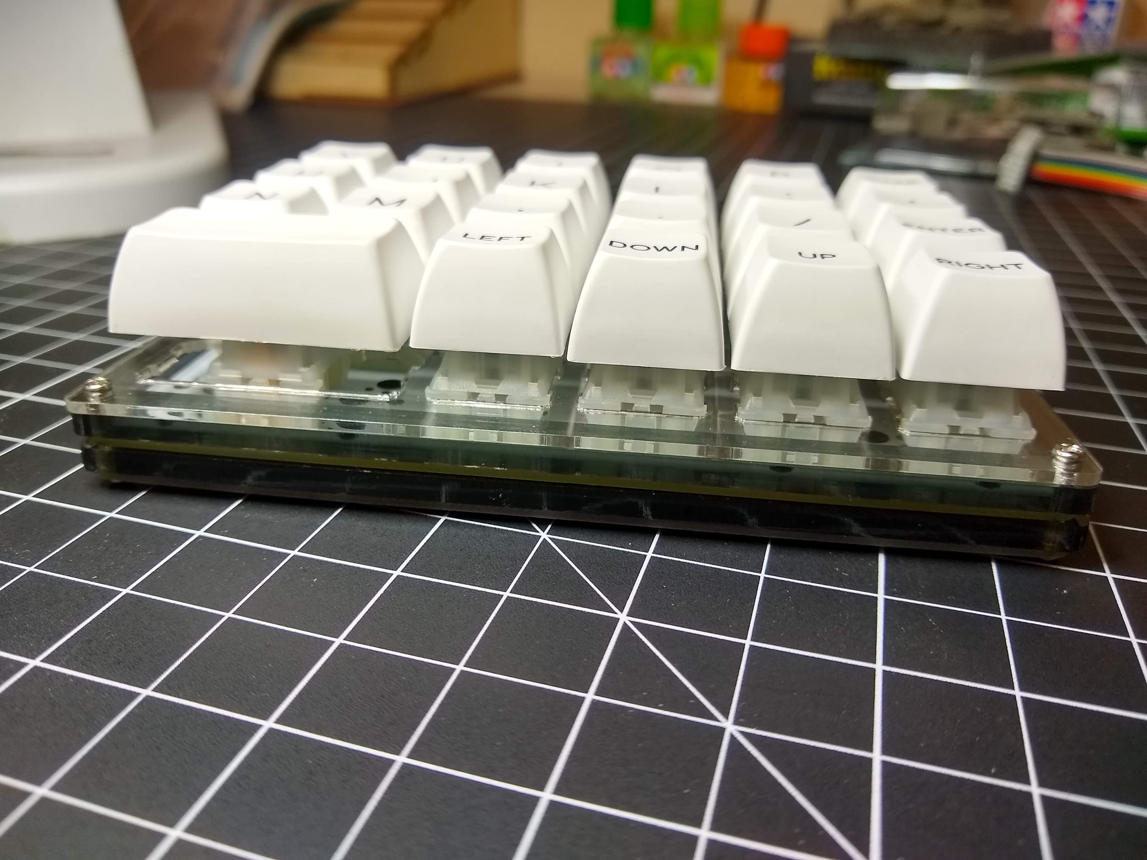 Houndstooth Split Plaid/RoMac style keyboard kits and PCBs (Complete) image 8